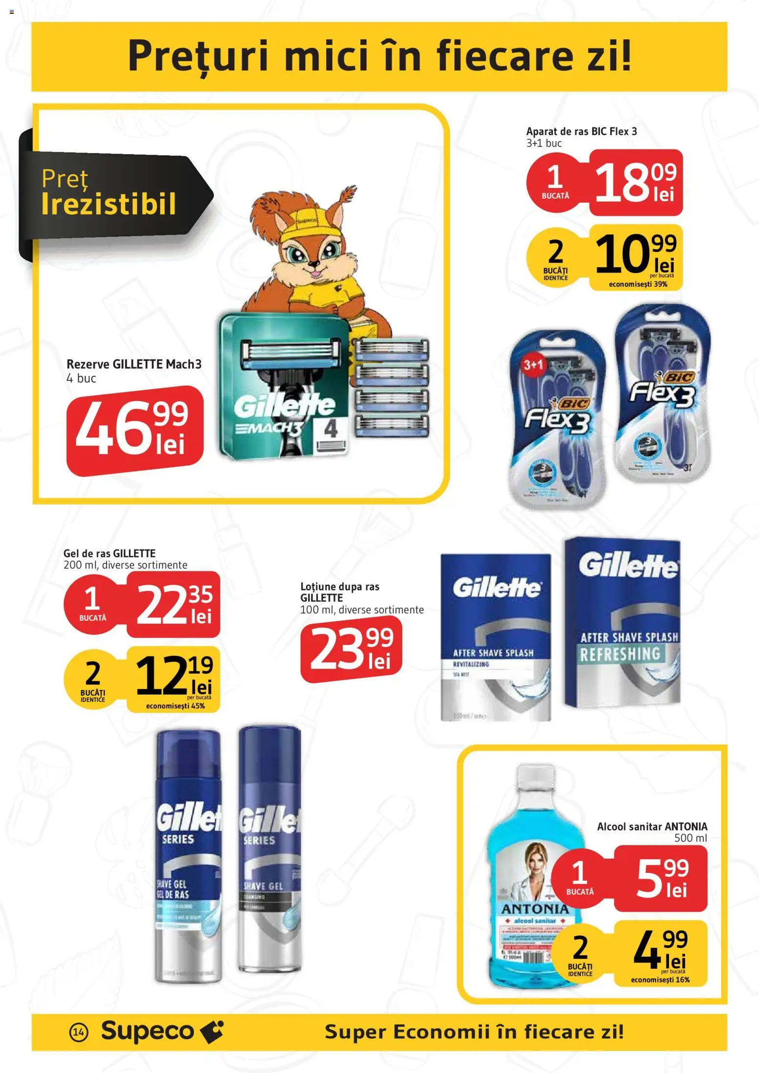 Catalog Supeco 1 - 13 Octombrie 2026 | Pagina 14 | Produse: After shave, Gel de ras, Aparat De Ras, Aparat