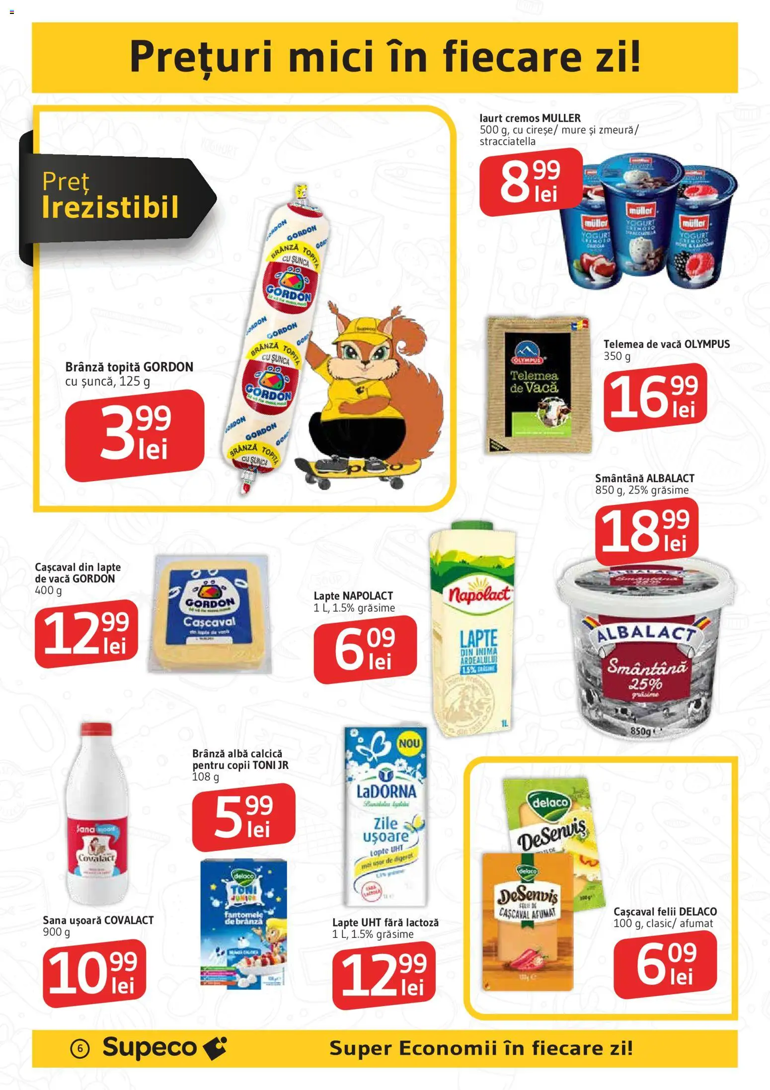 Catalog Supeco 1 - 13 Octombrie 2026 | Pagina 6 | Produse: Alba, Cașcaval, Mici, Lapte