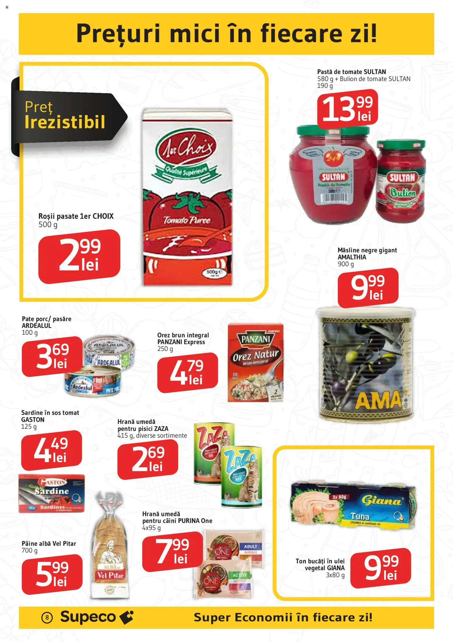 Catalog Supeco 1 - 13 Octombrie 2026 | Pagina 8 | Produse: Active, Măsline, Pastă de tomate, Sos