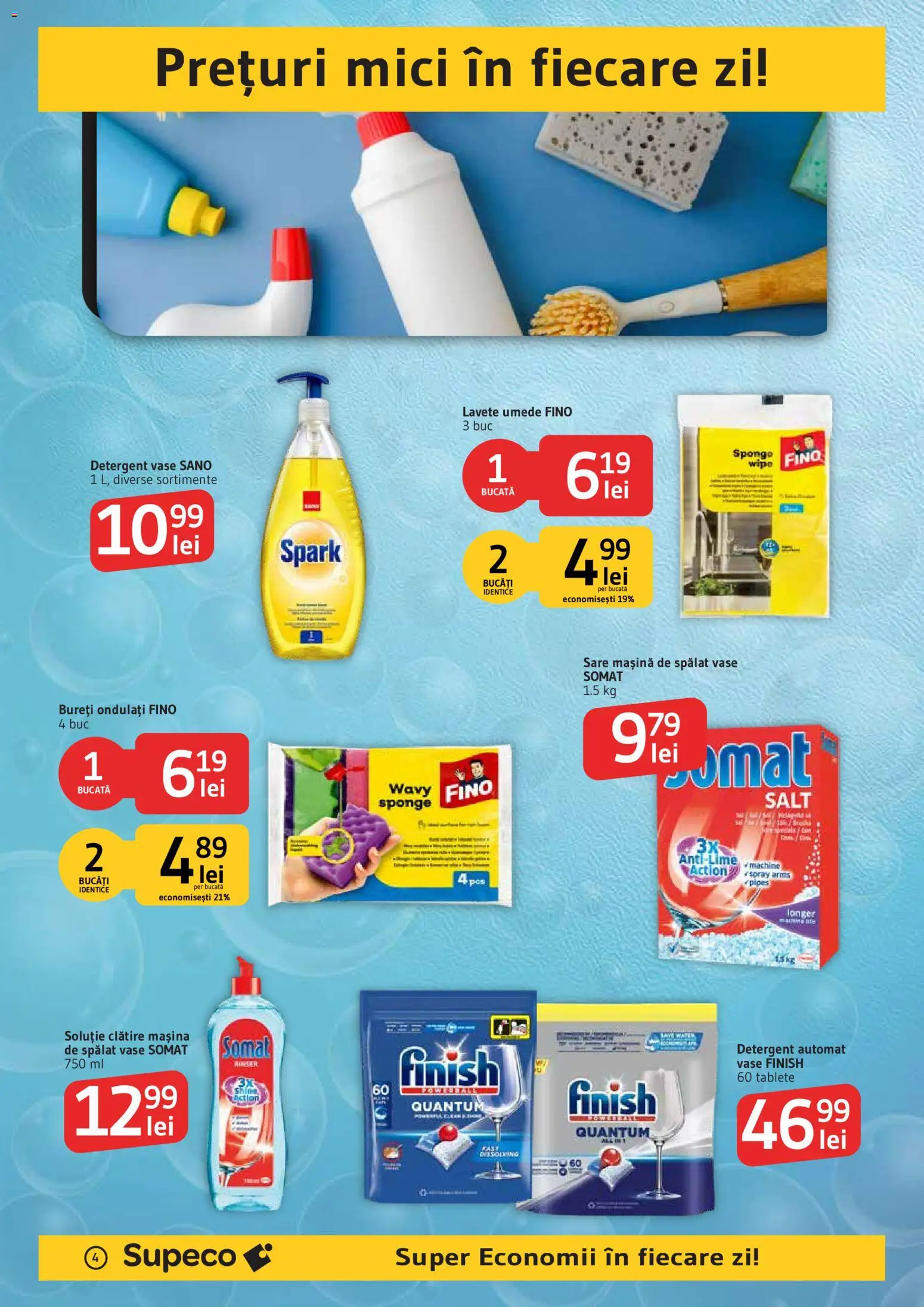 Catalog Supeco 11 - 13 Octombrie 2026 | Pagina 4 | Produse: Mașină De Spălat, Vase, Mici, Detergent
