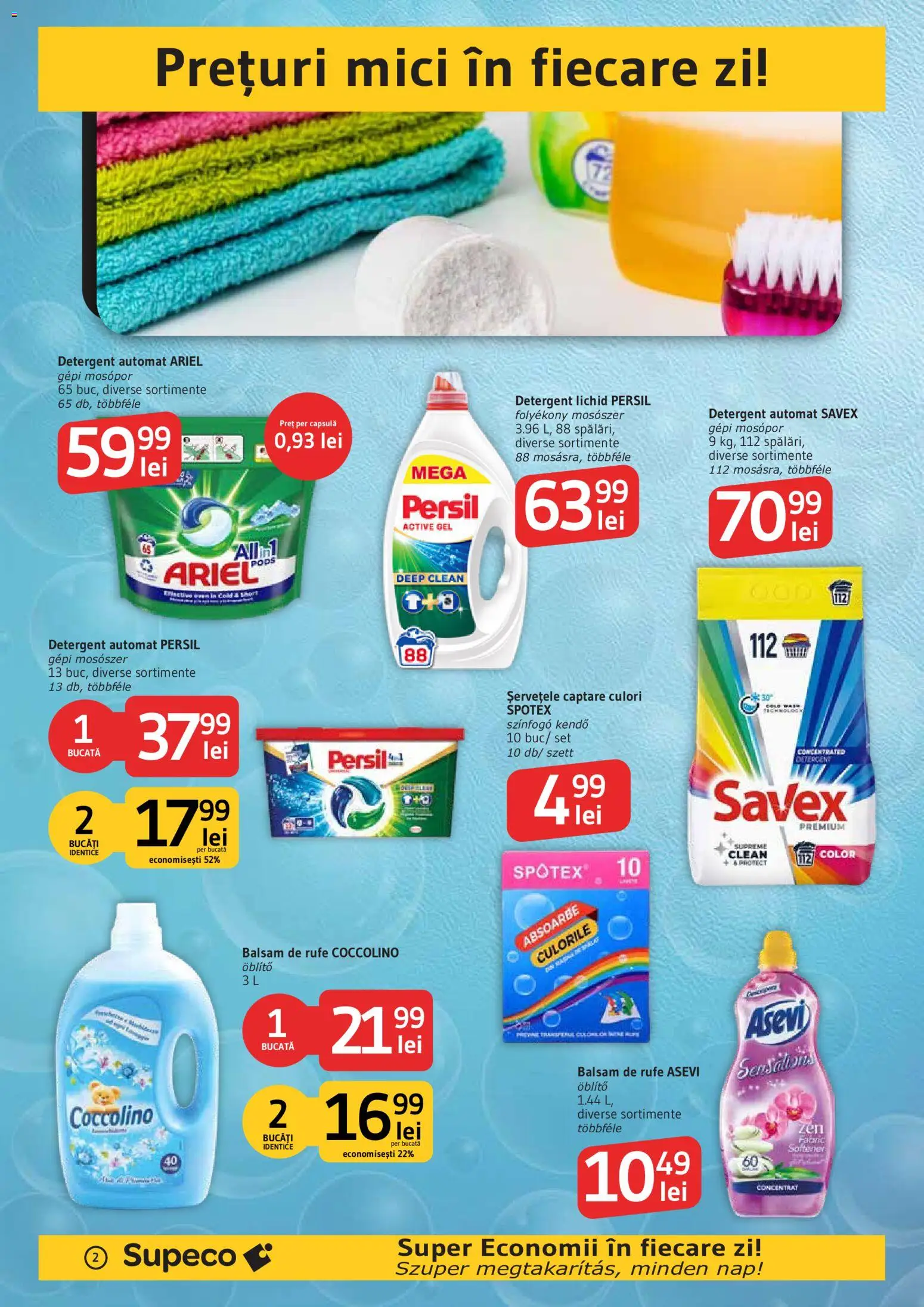 Catalog Supeco 1 - 13 Octombrie 2026 | Pagina 2 | Produse: Premium, Clean, Active, Mici