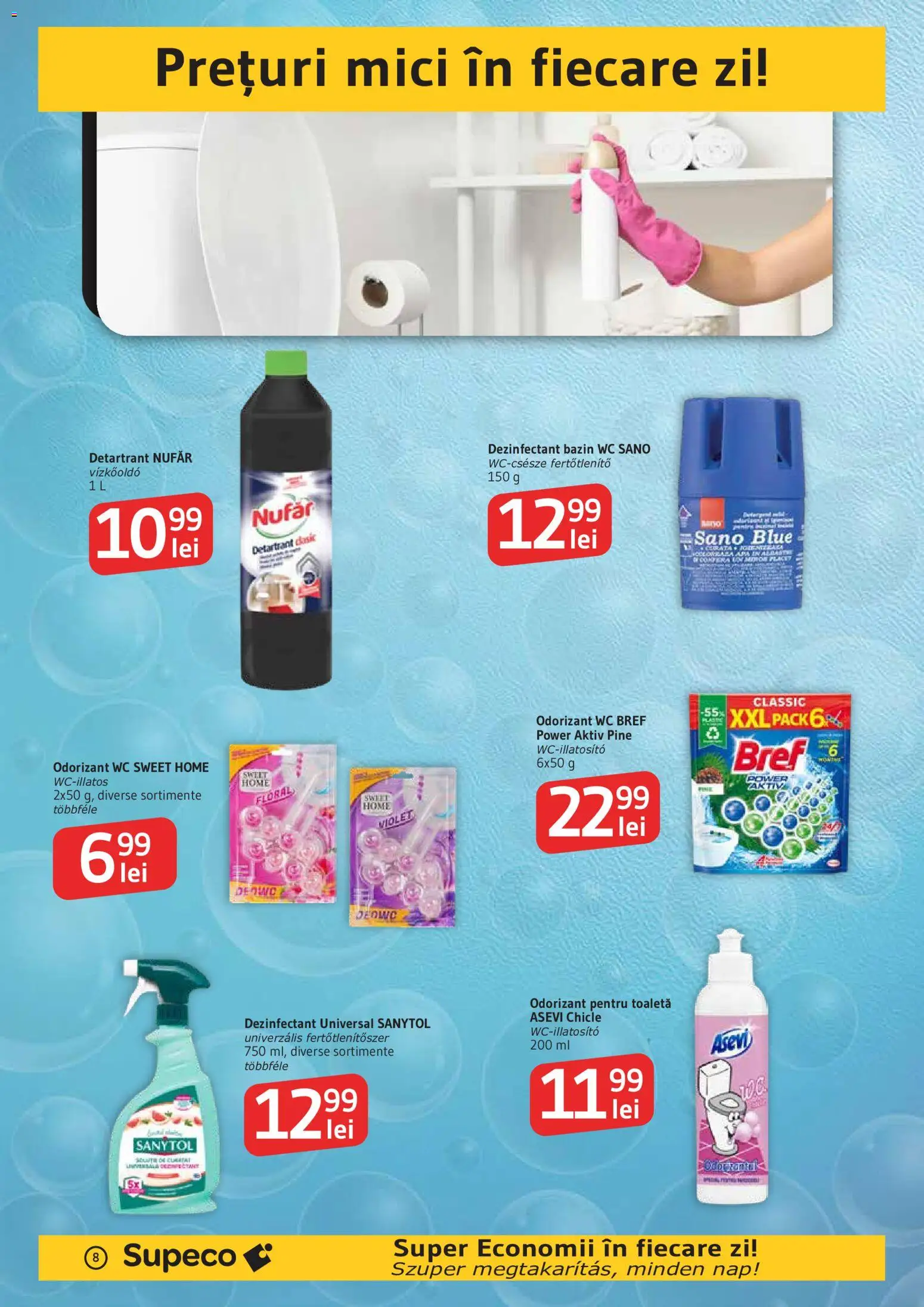 Catalog Supeco 1 - 13 Octombrie 2026 | Pagina 8 | Produse: Toaletă, Mici, Power, Dezinfectant