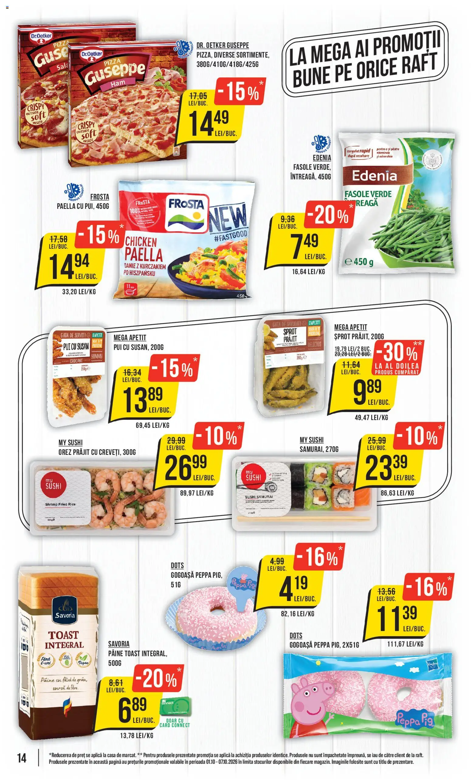Catalog Mega Image 1 - 6 Octombrie 2026 | Pagina 14 | Produse: Gogoasa, Aplică, Sushi, Orez