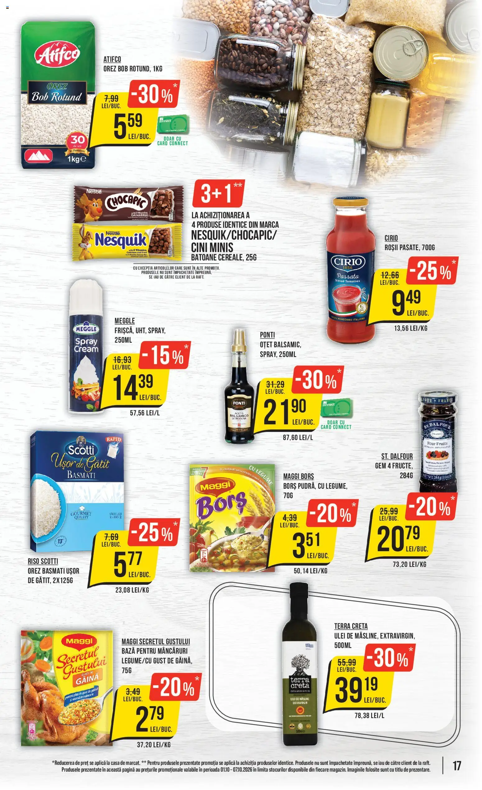 Catalog Mega Image 1 - 6 Octombrie 2026 | Pagina 17 | Produse: Aplică, Gem, Orez basmati, Plus