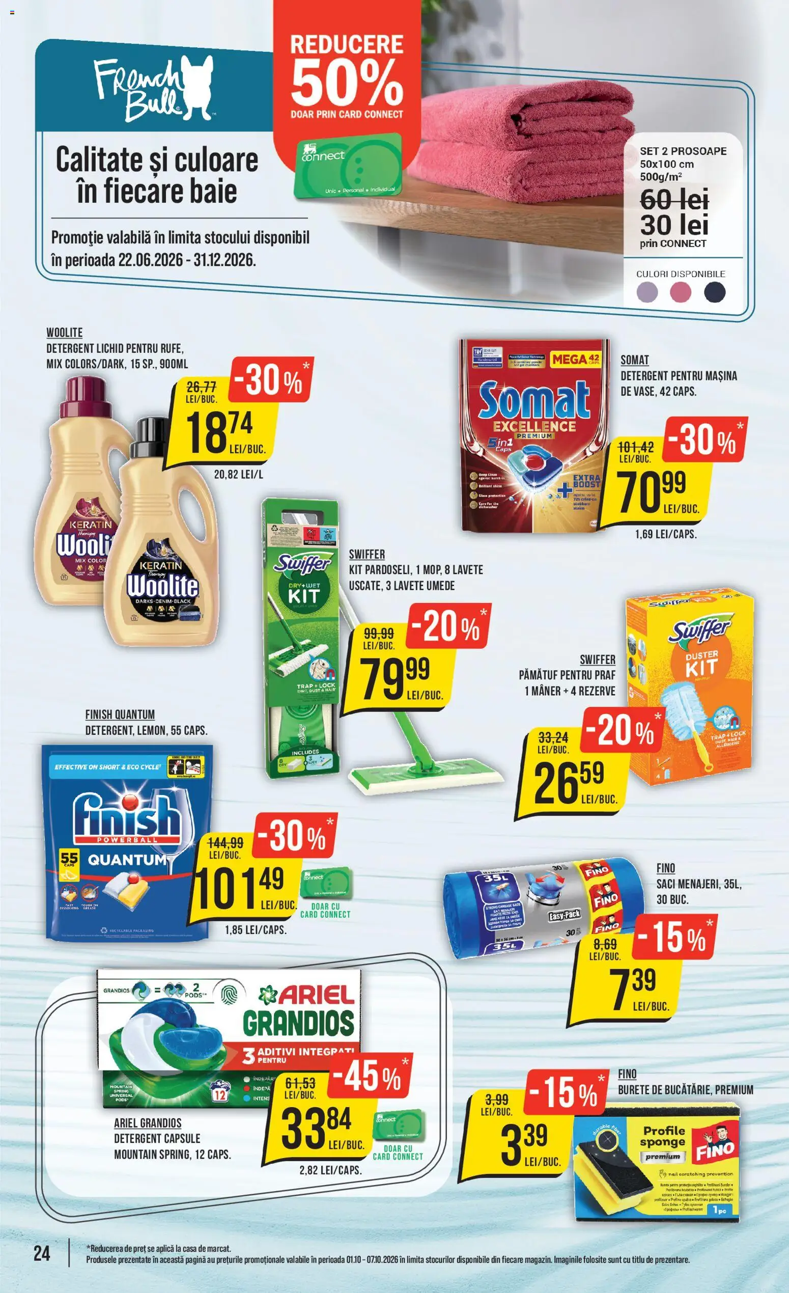 Catalog Mega Image 1 - 6 Octombrie 2026 | Pagina 24 | Produse: Premium, Detergent Capsule, Burete, Swiffer