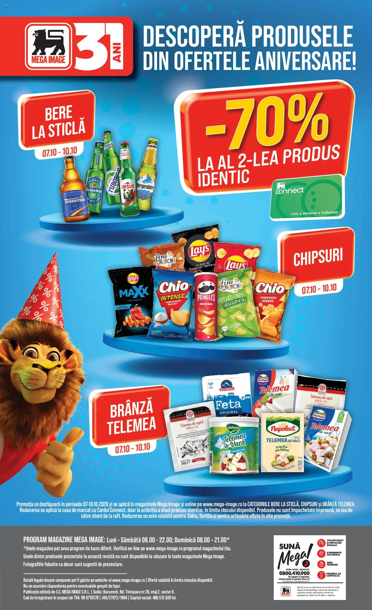 Catalog Mega Image 1 - 6 Octombrie 2026 | Pagina 28 | Produse: Ursus, Aplică, Cașcaval, Hochland