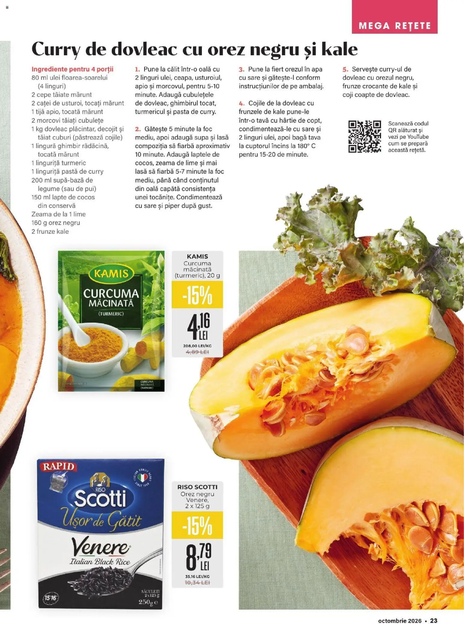 Catalog Mega Image 1 - 30 Octombrie 2026 | Pagina 23 | Produse: Orez, Sare, Piper, Black
