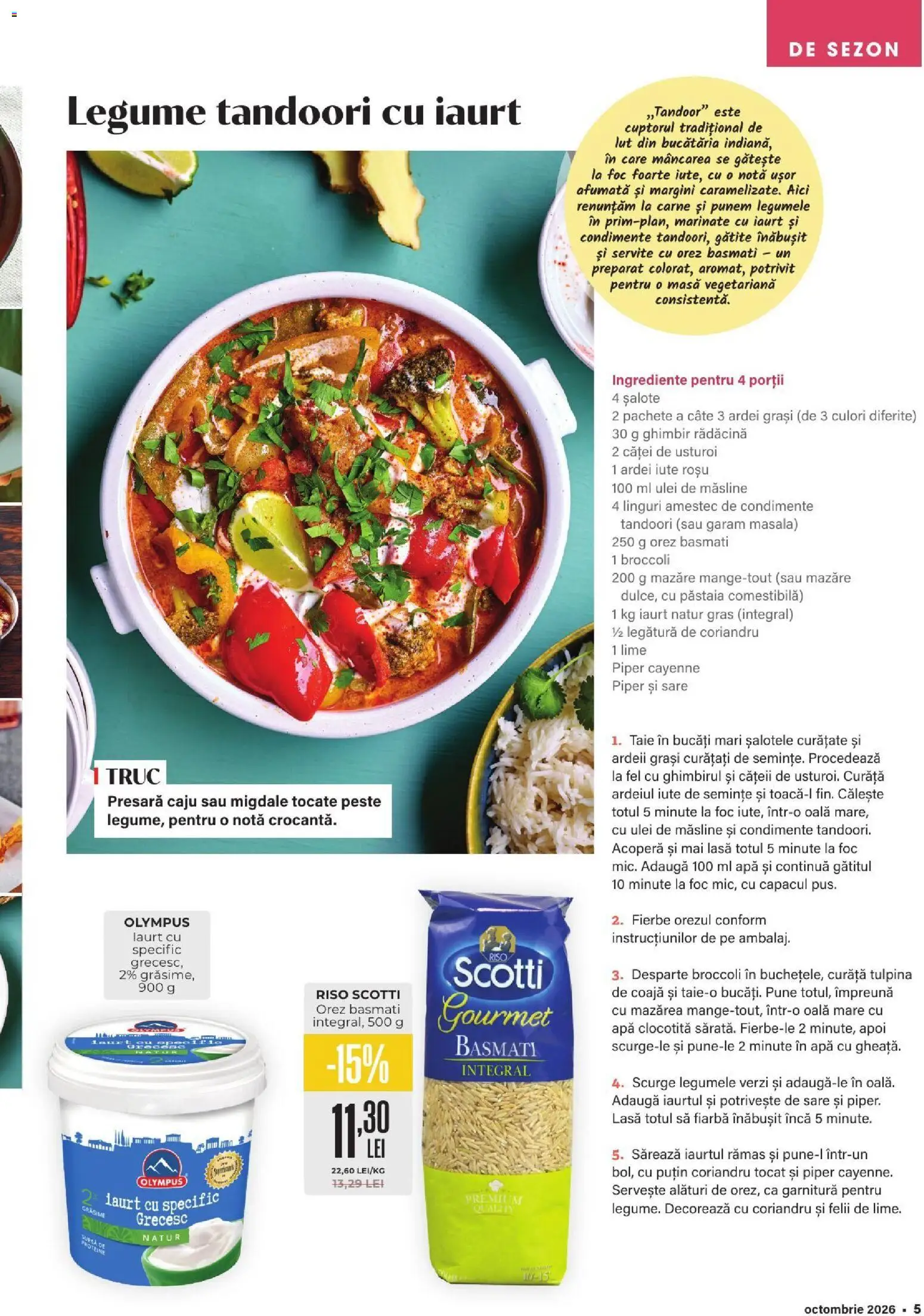 Catalog Mega Image 1 - 30 Octombrie 2026 | Pagina 5 | Produse: Proteine, Ardei, Sare, Usturoi