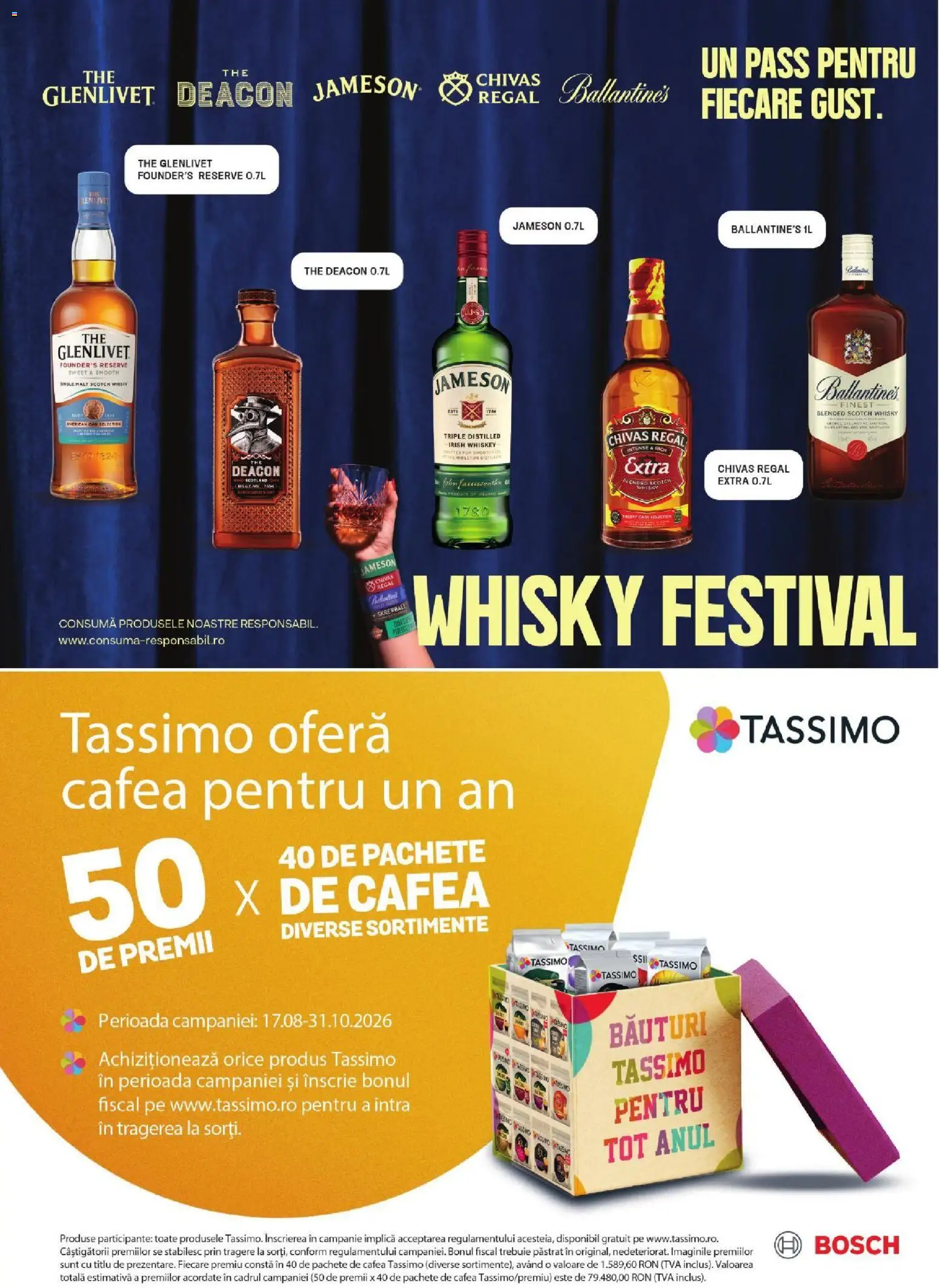 Catalog Mega Image 1 - 30 Octombrie 2026 | Pagina 8 | Produse: Scotch Whisky, Jameson, Intense, Whiskey
