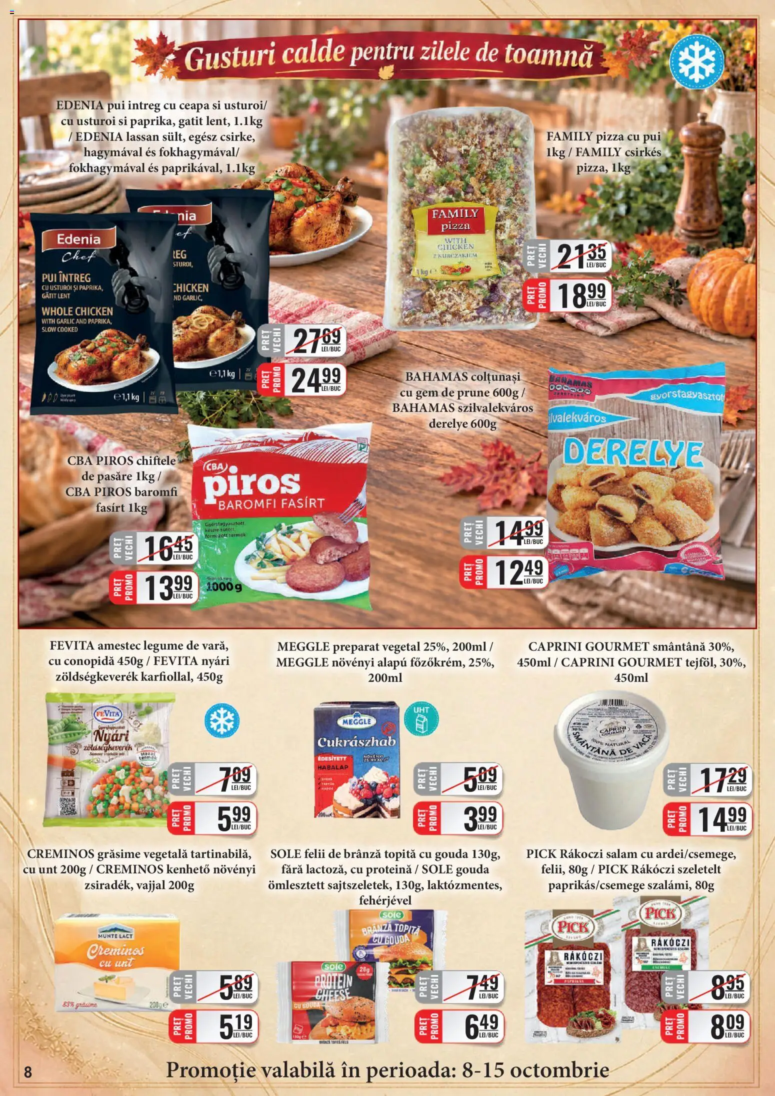 Catalog CBA 1 - 14 Octombrie 2026 | Pagina 8 | Produse: Pui, Brânză, Prune, Usturoi