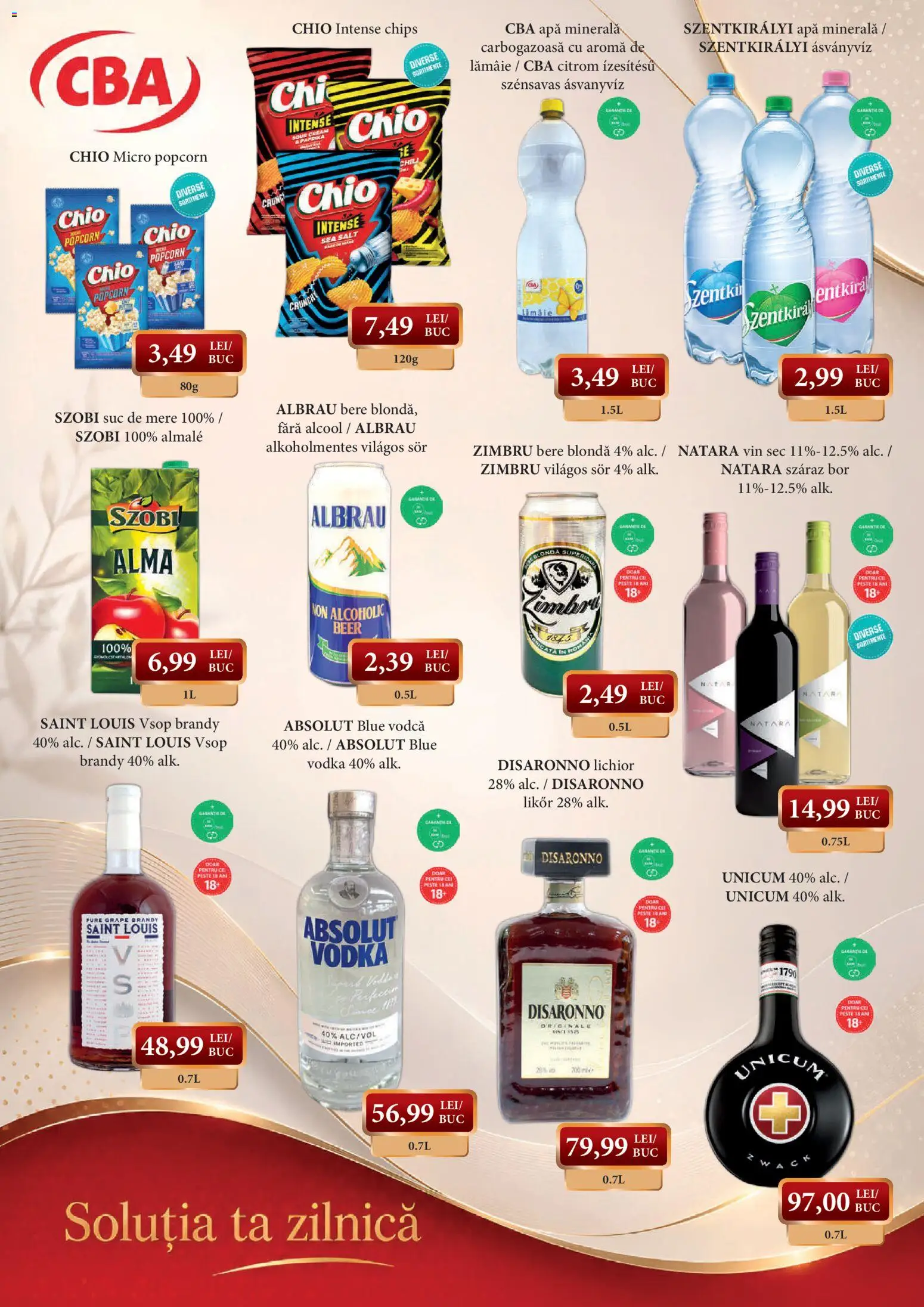 Catalog CBA 9 - 22 Octombrie 2026 | Pagina 6 | Produse: Absolut, Lichior, Vodka, Lămâie