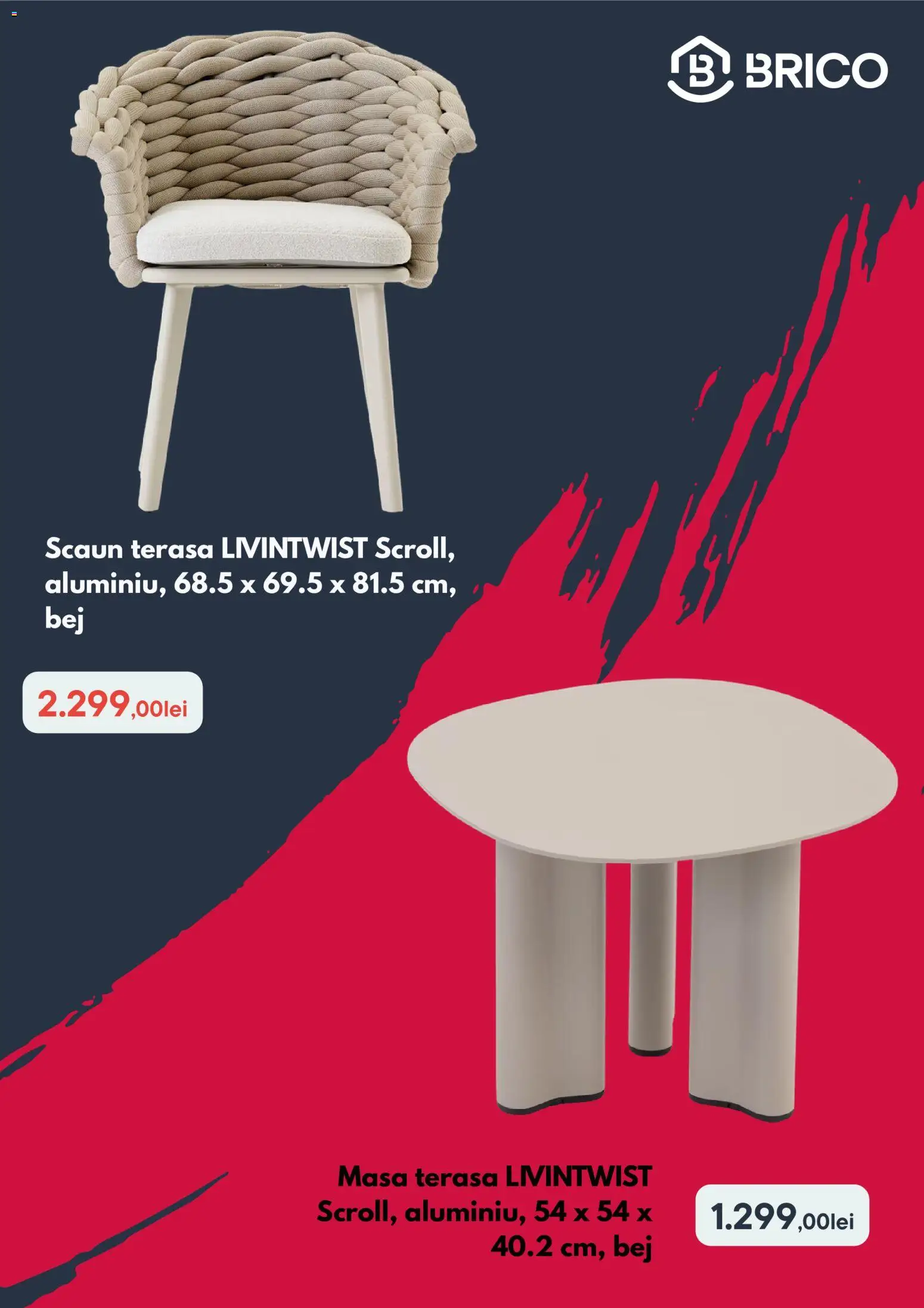 Catalog Brico Depot 1 - 2 Octombrie 2026 | Pagina 4 | Produse: Masă, Scaun