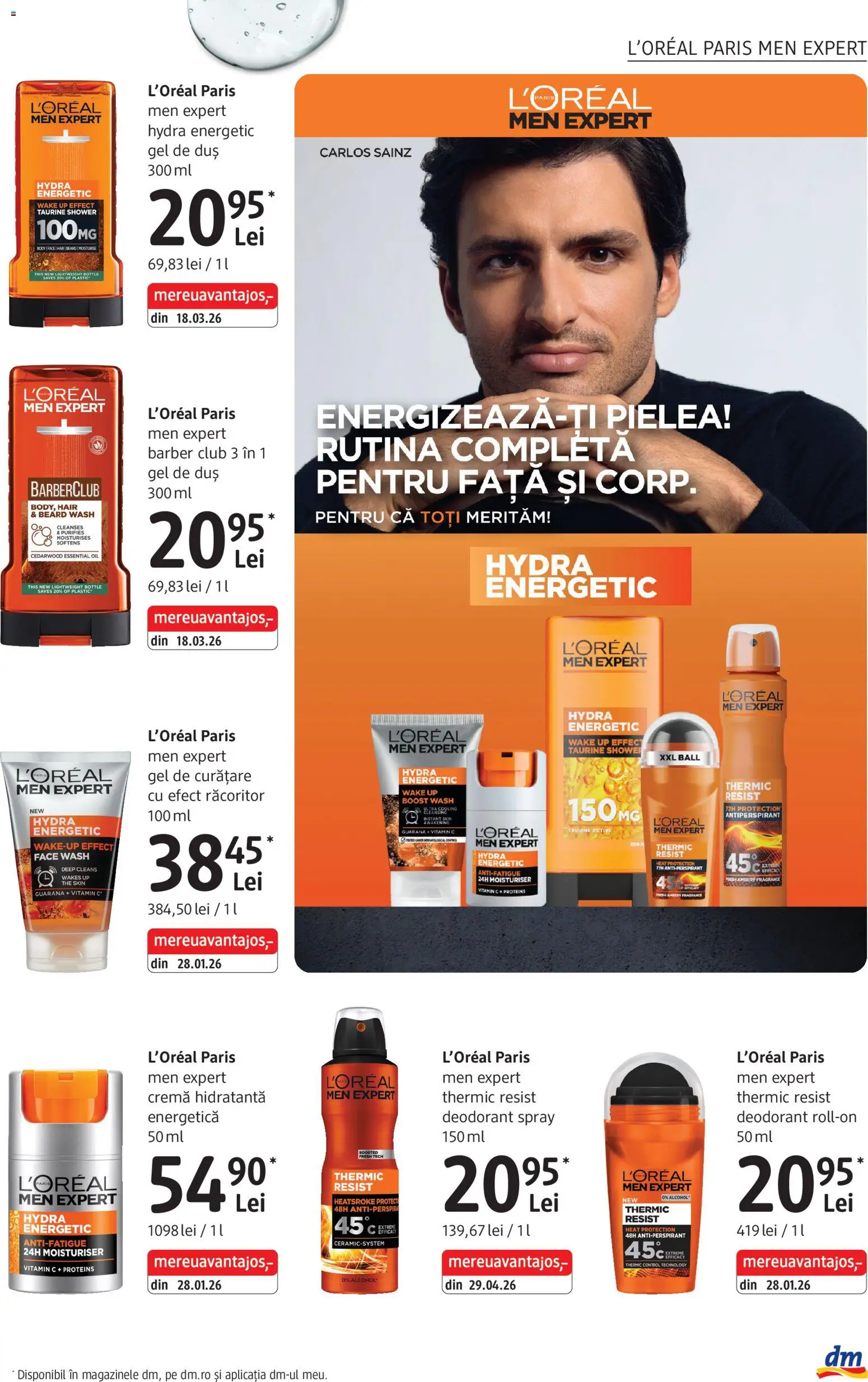 Catalog DM Drogerie Markt 1 Octombrie - 29 Noiembrie 2026 | Pagina 11 | Produse: Gel de curățare, Cremă hidratantă, Active, Deodorant