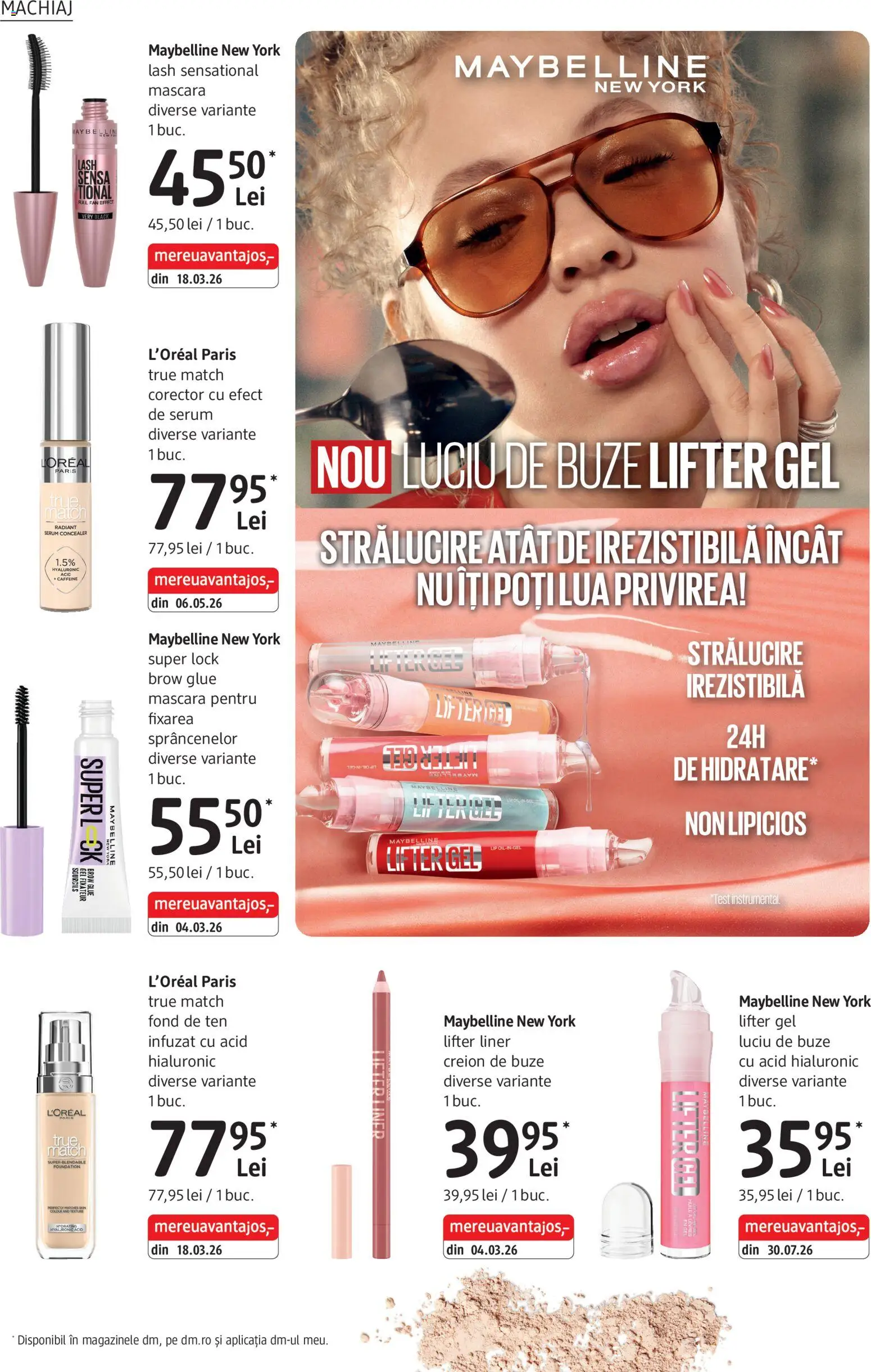 Catalog DM Drogerie Markt 1 Octombrie - 29 Noiembrie 2026 | Pagina 12 | Produse: Serum, Machiaj, Mascara, Luciu de buze