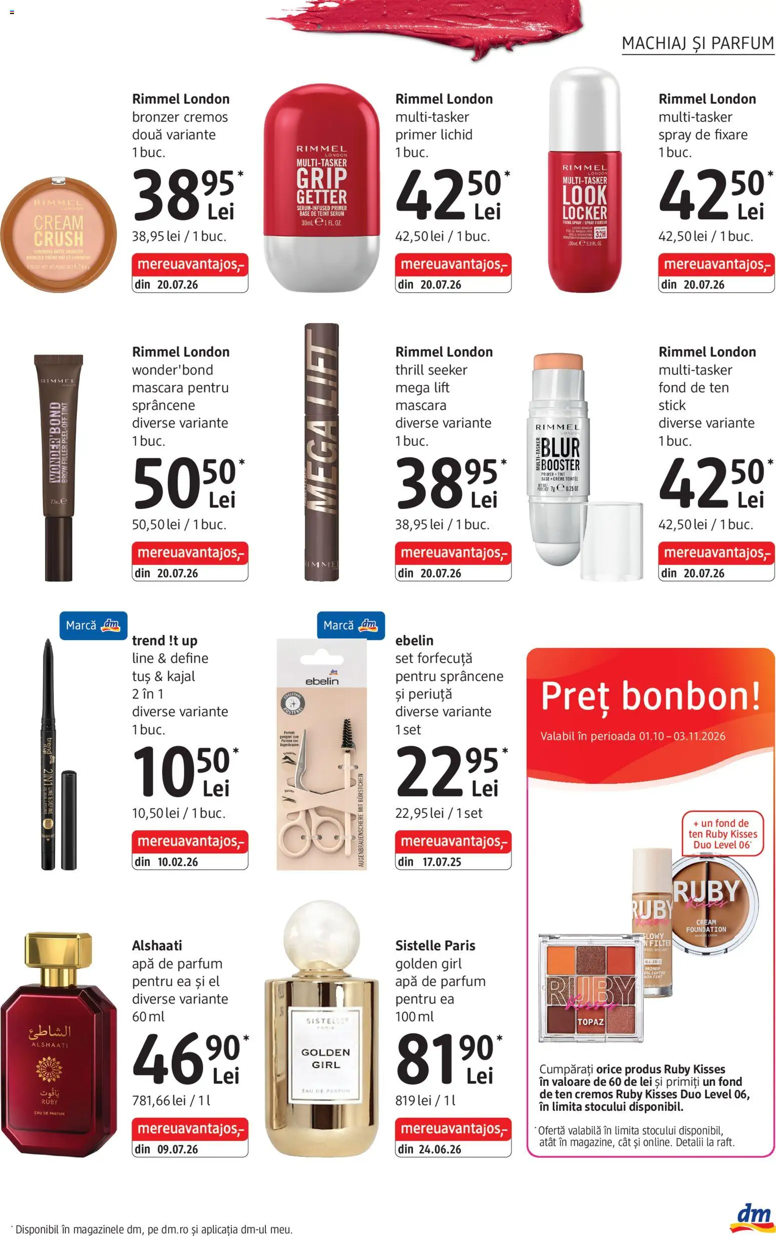 Catalog DM Drogerie Markt 1 Octombrie - 29 Noiembrie 2026 | Pagina 13 | Produse: Serum, Forfecuță, Parfum, Mascara