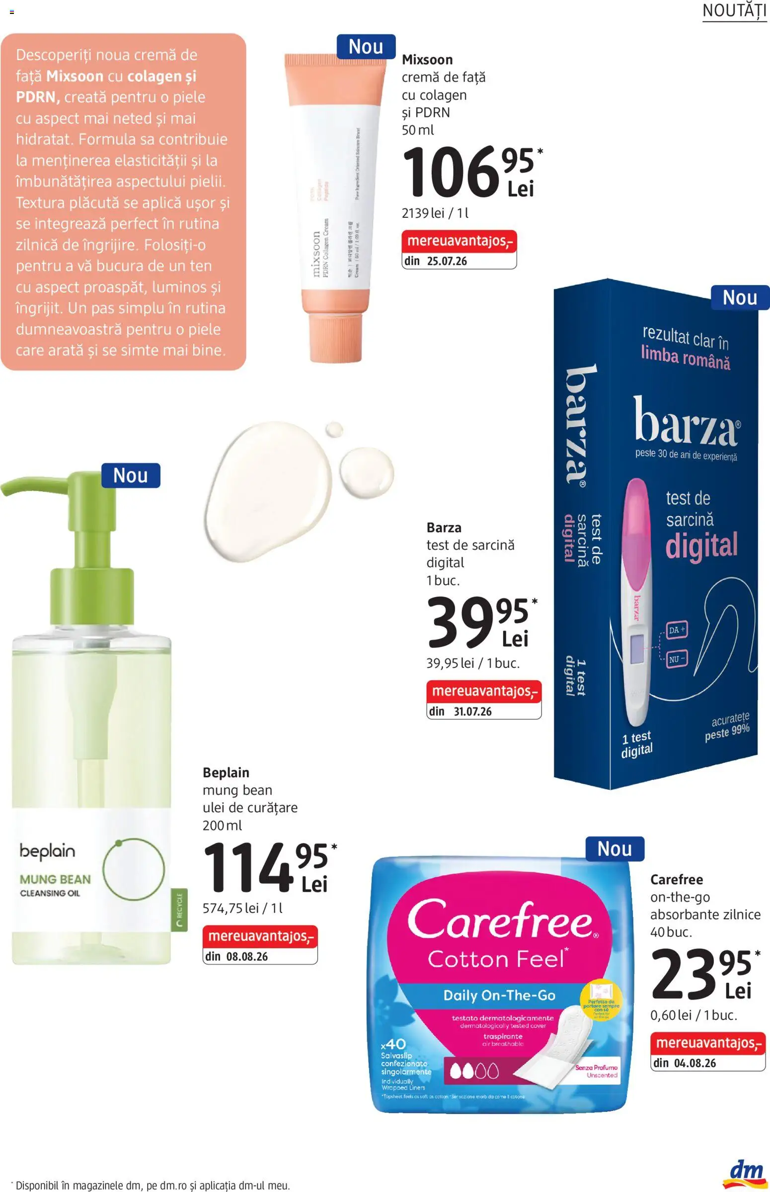 Catalog DM Drogerie Markt 1 Octombrie - 29 Noiembrie 2026 | Pagina 19 | Produse: Cremă, Ulei, Pește, Absorbante