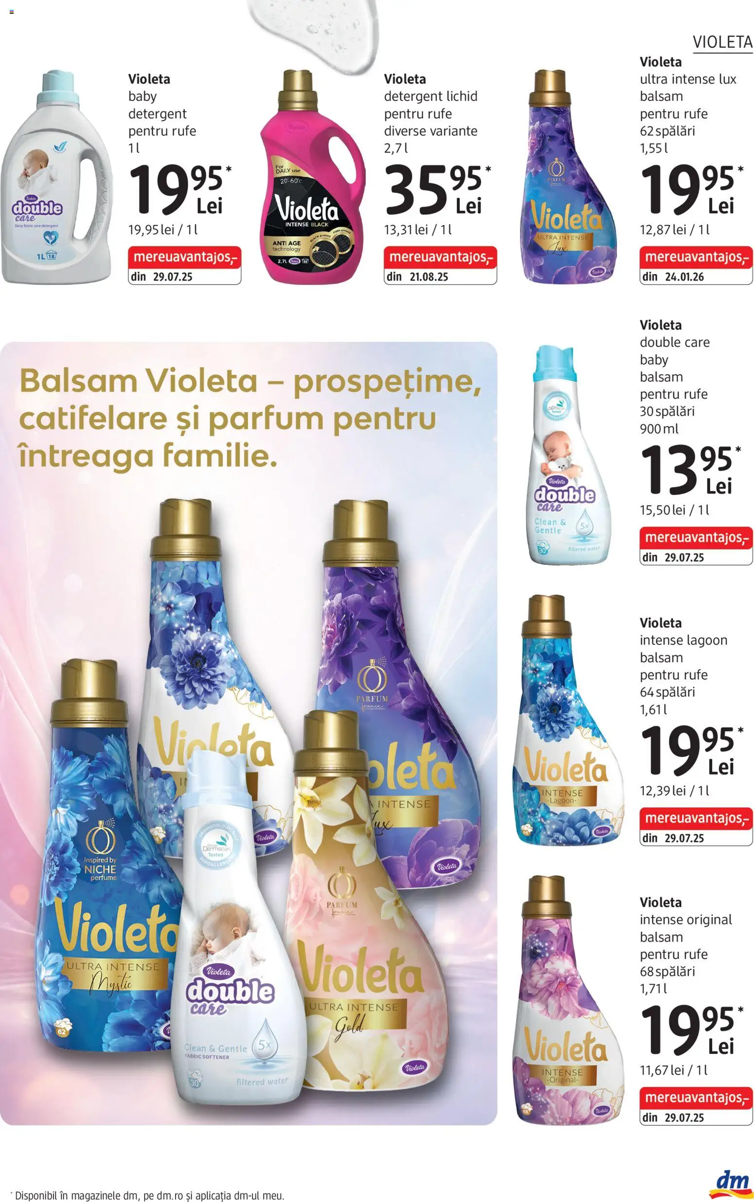 Catalog DM Drogerie Markt 1 Octombrie - 29 Noiembrie 2026 | Pagina 21 | Produse: Balsam pentru rufe, Lux, Detergent, Intense