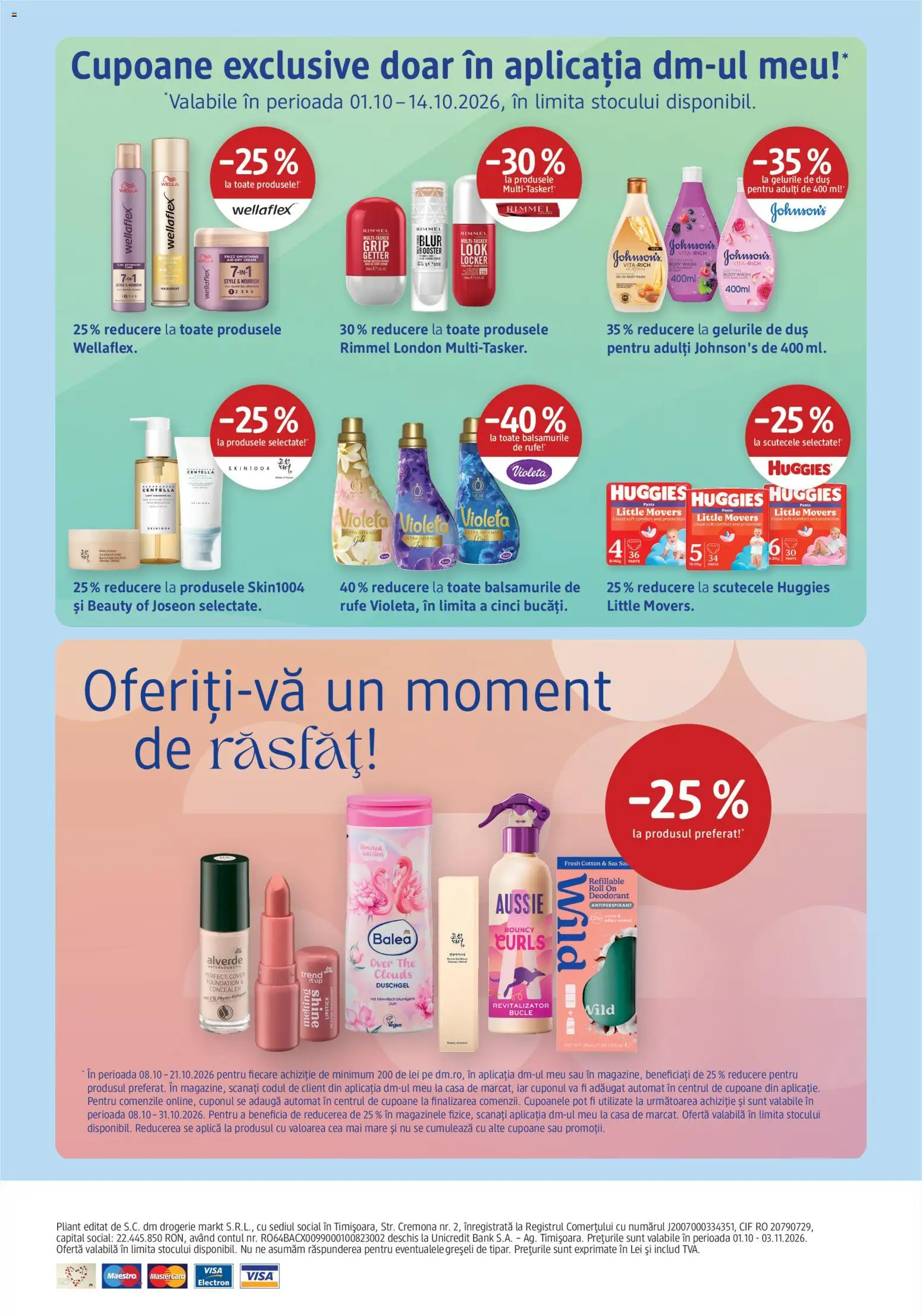 Catalog DM Drogerie Markt 1 Octombrie - 29 Noiembrie 2026 | Pagina 24 | Produse: Cif, Duș, Deodorant, Antiperspirant