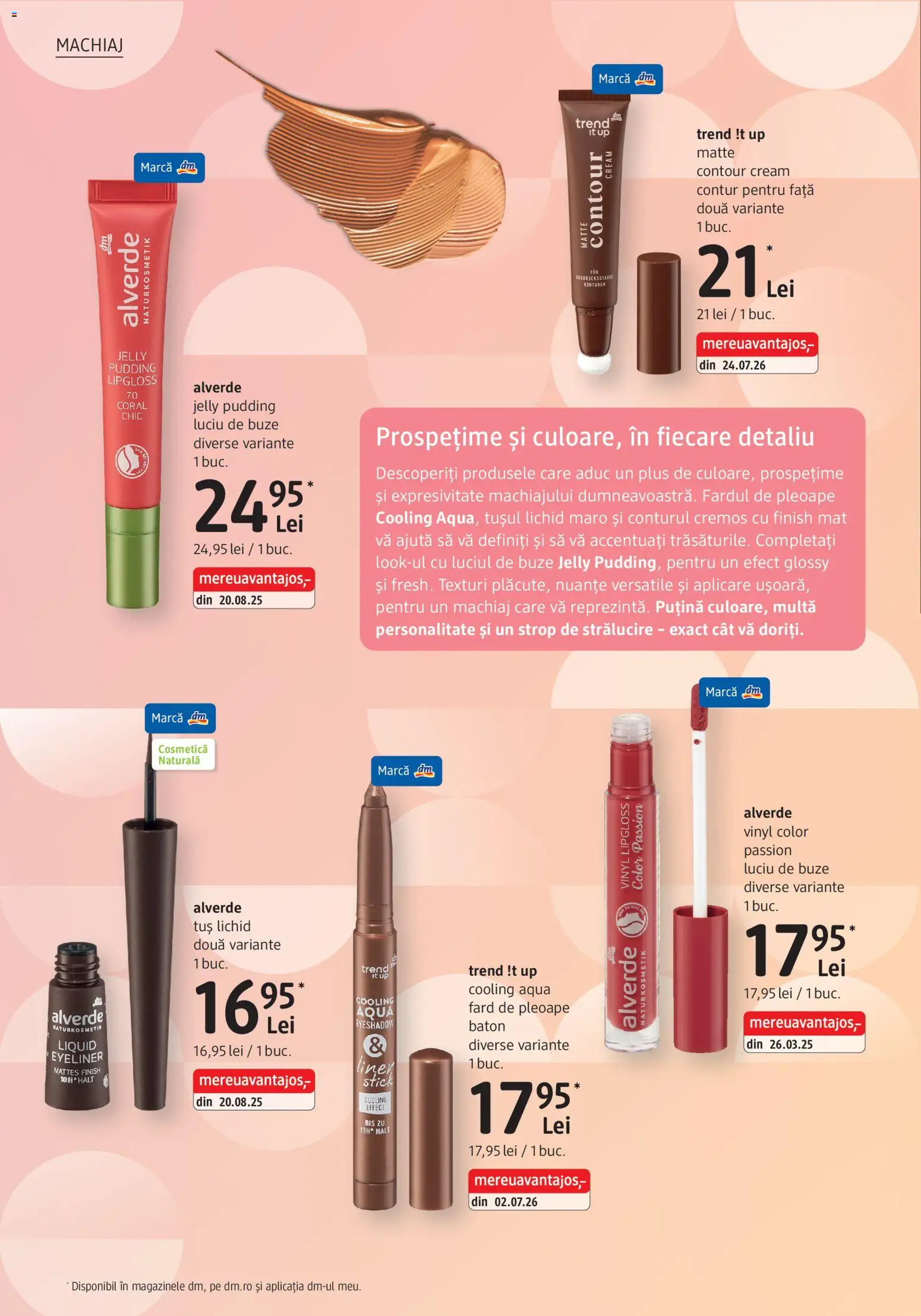 Catalog DM Drogerie Markt 1 Octombrie - 29 Noiembrie 2026 | Pagina 4 | Produse: Machiaj, Fard de pleoape, Aqua, Plus