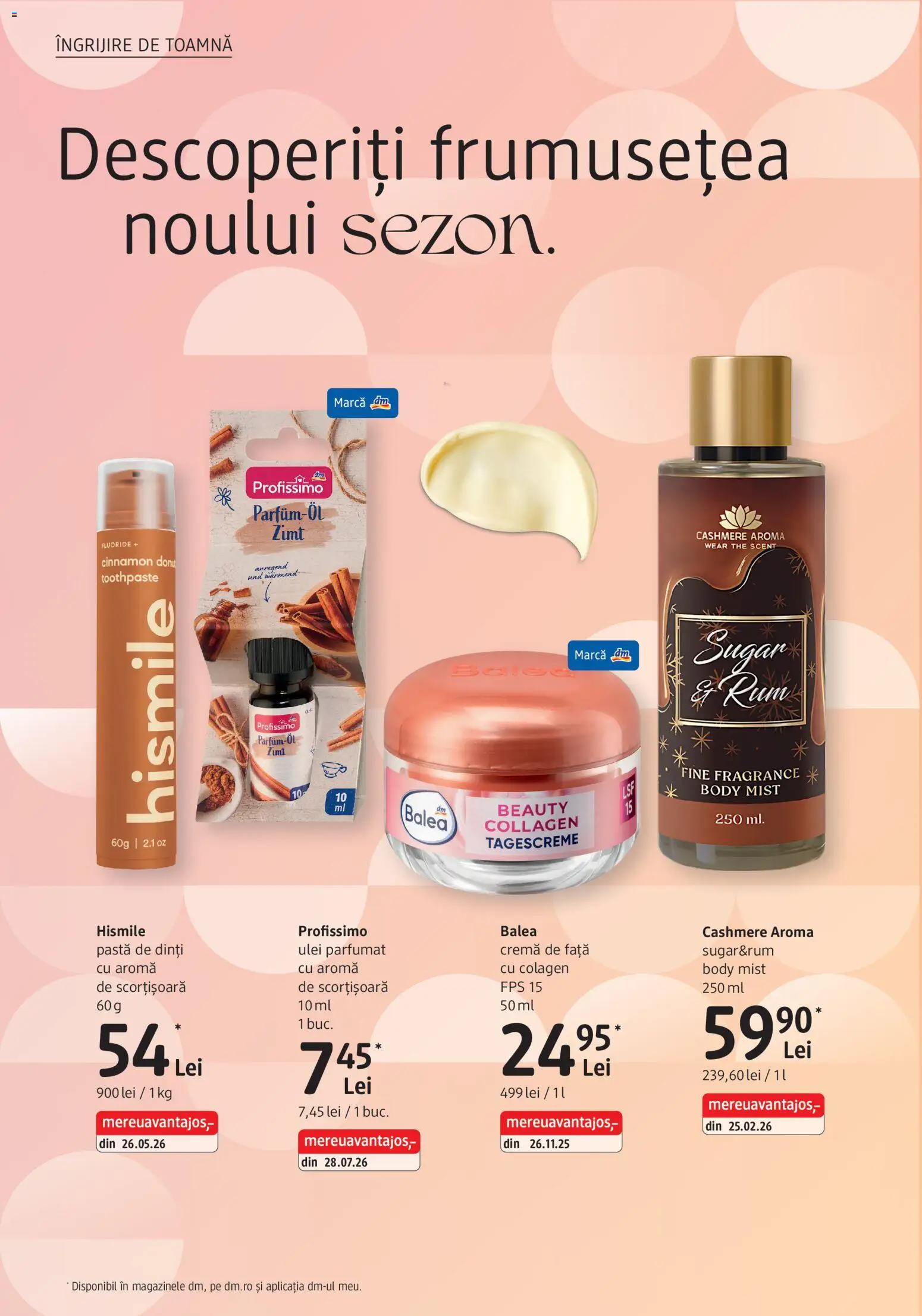 Catalog DM Drogerie Markt 1 Octombrie - 29 Noiembrie 2026 | Pagina 6 | Produse: Body, Ulei parfumat, Ulei, Pastă de dinți