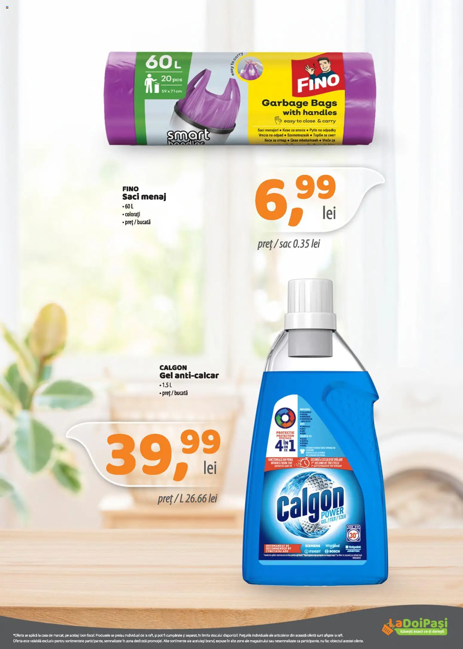 Catalog LaDoiPași 1 - 14 Octombrie 2026 | Pagina 15 | Produse: Calgon, Aplică, Sac