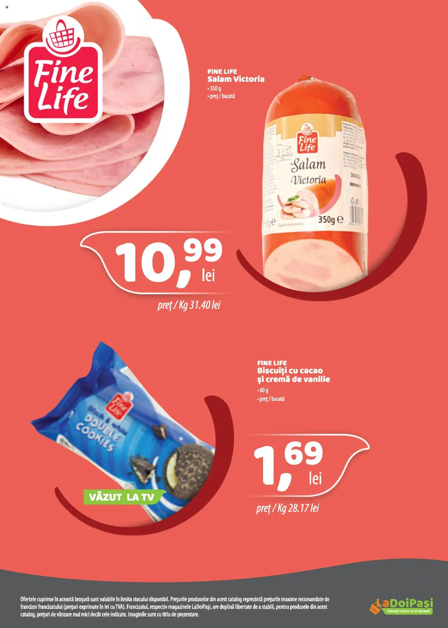 Catalog LaDoiPași 1 - 14 Octombrie 2026 | Pagina 17 | Produse: Cremă, Salam, Cacao, Biscuiți