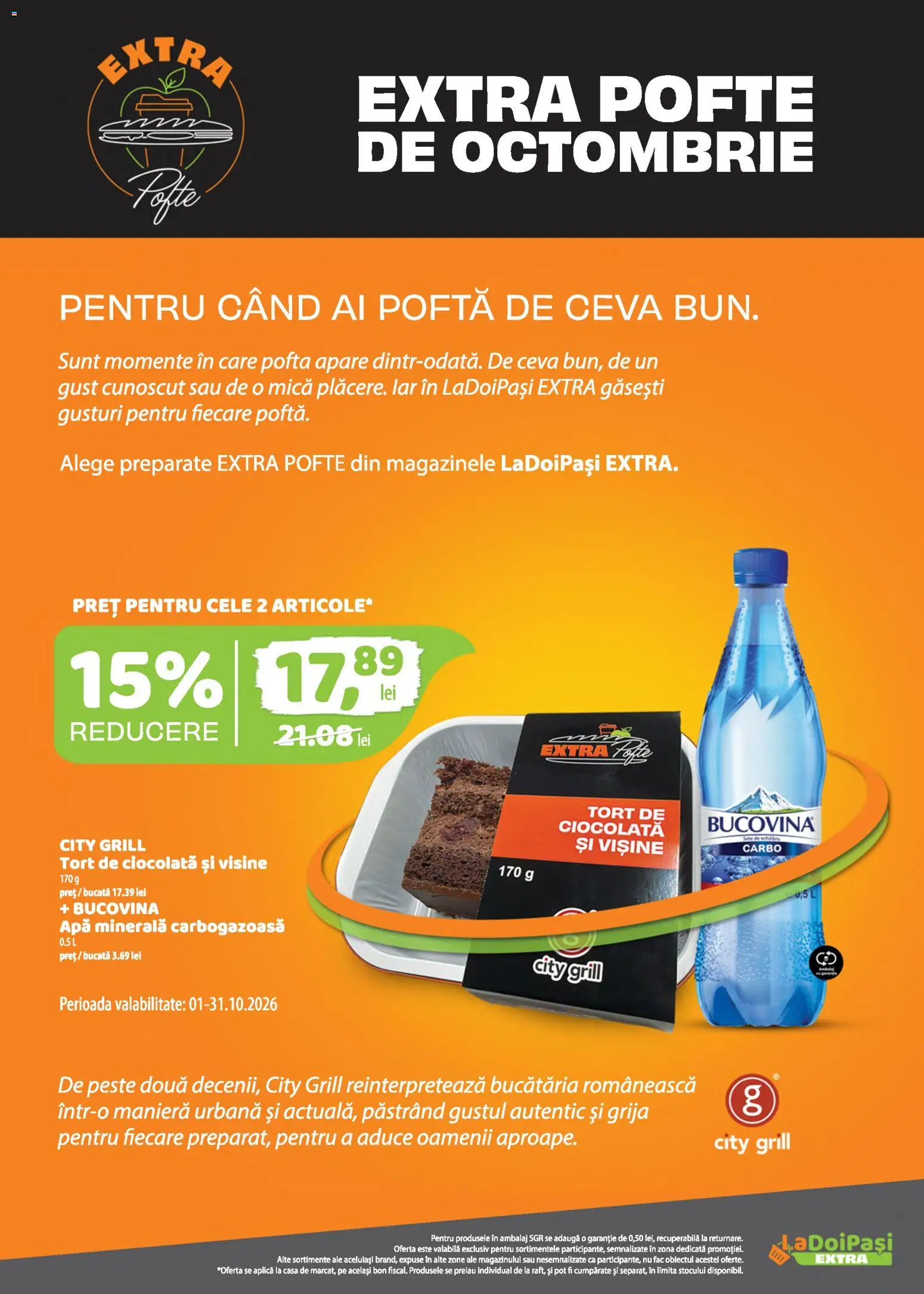 Catalog LaDoiPași 1 - 14 Octombrie 2026 | Pagina 5 | Produse: Apa minerala, Ciocolată, Pește, Apă