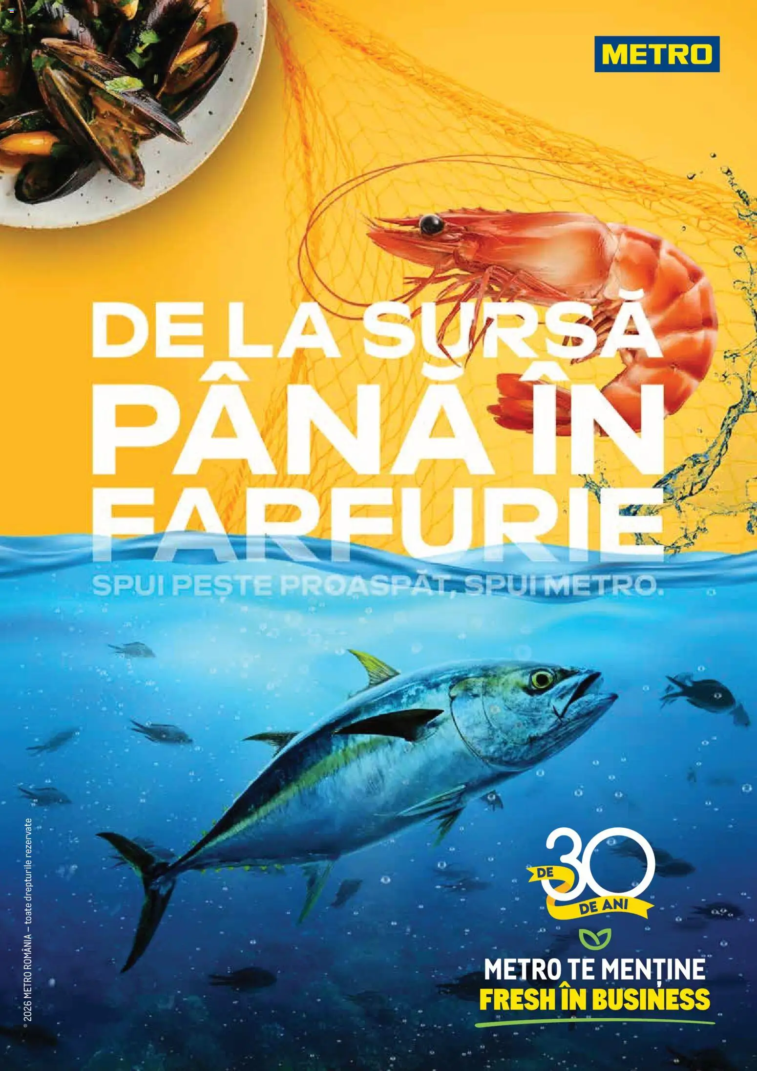 Catalog METRO 1 Octombrie - 30 Decembrie 2026 | Pagina 1 | Produse: Pește