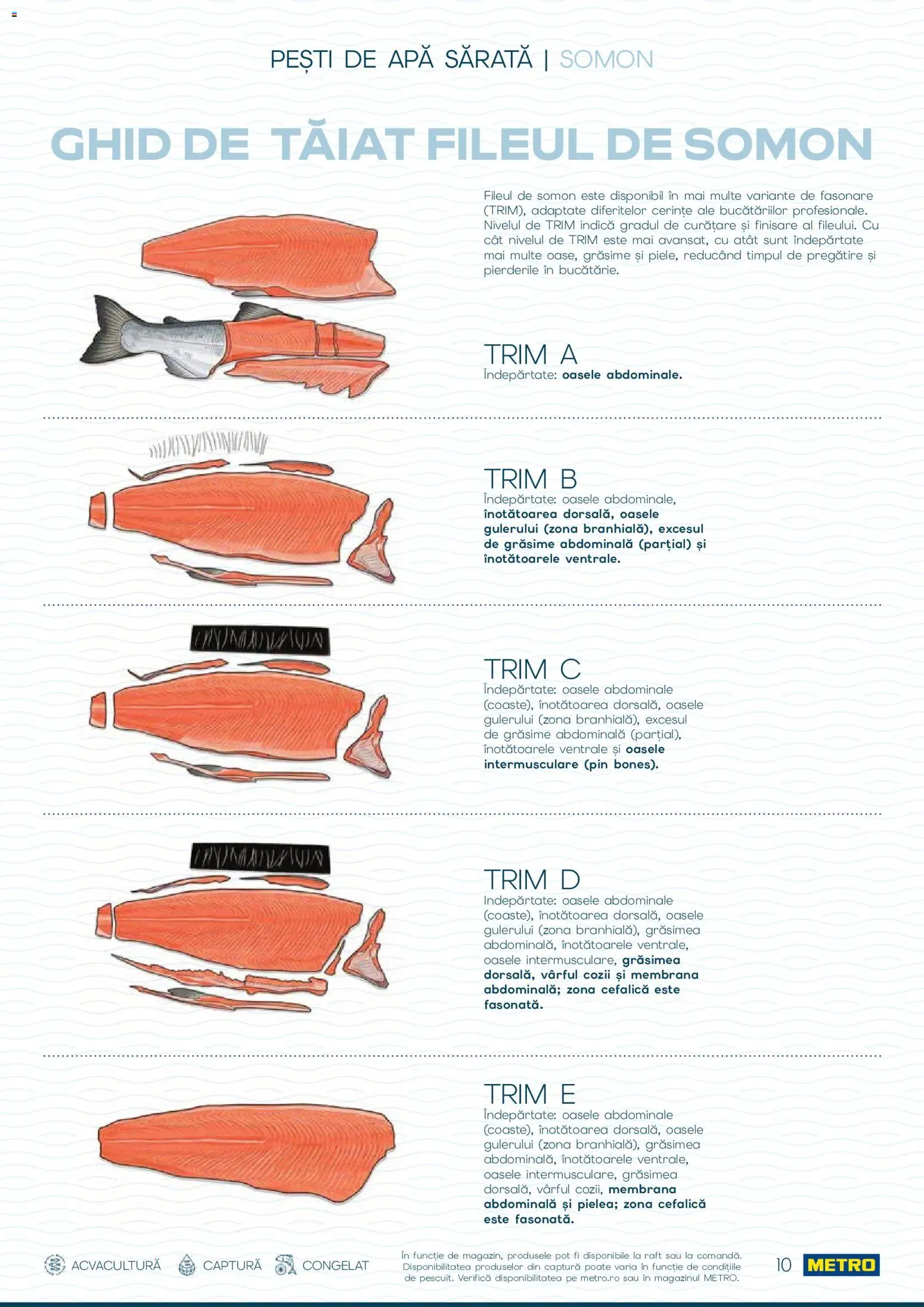 Catalog METRO 1 Octombrie - 30 Decembrie 2026 | Pagina 10 | Produse: Raft, Somon, Apă