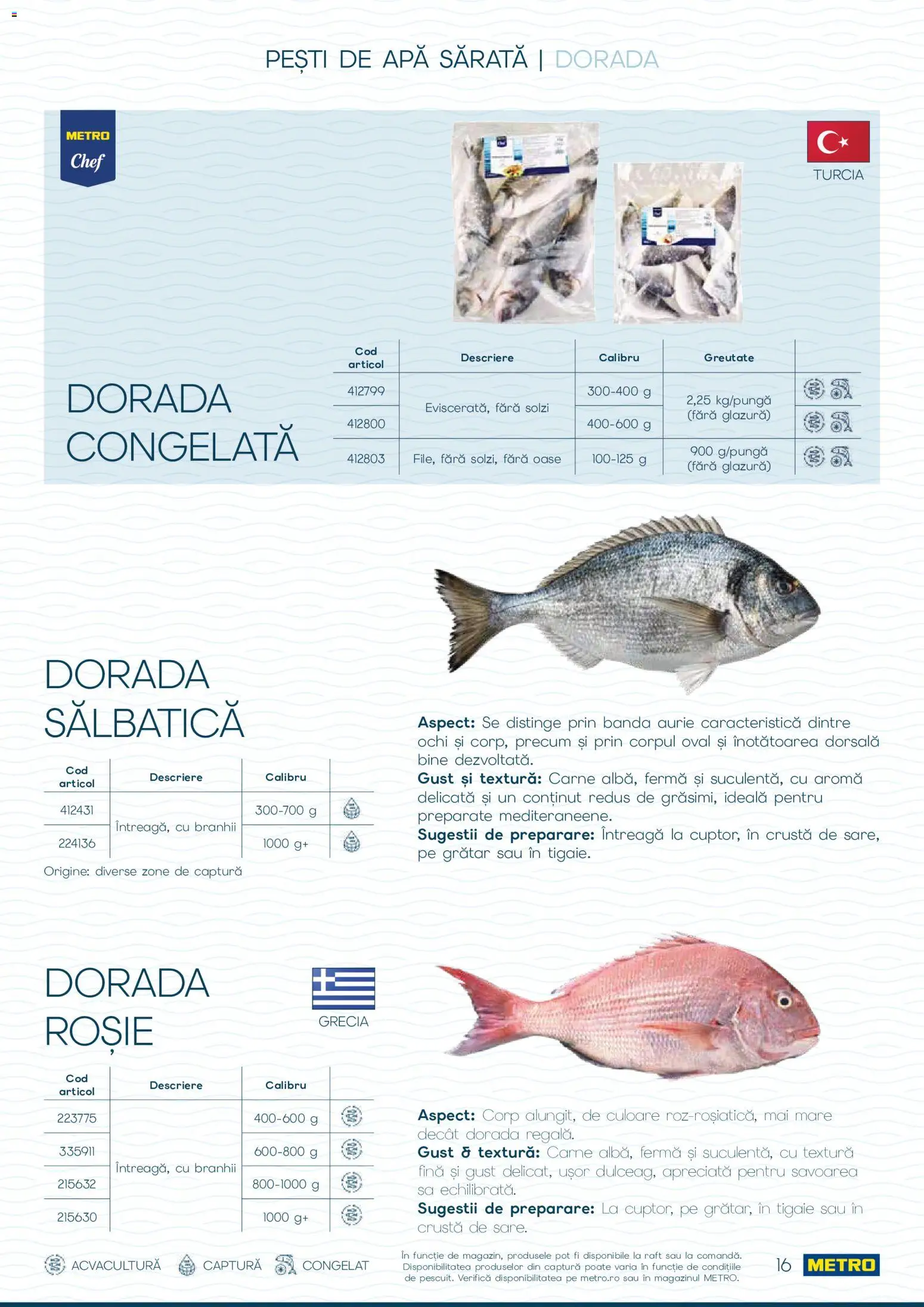 Catalog METRO 1 Octombrie - 30 Decembrie 2026 | Pagina 16 | Produse: Tigaie, Grătar, Raft, Apă