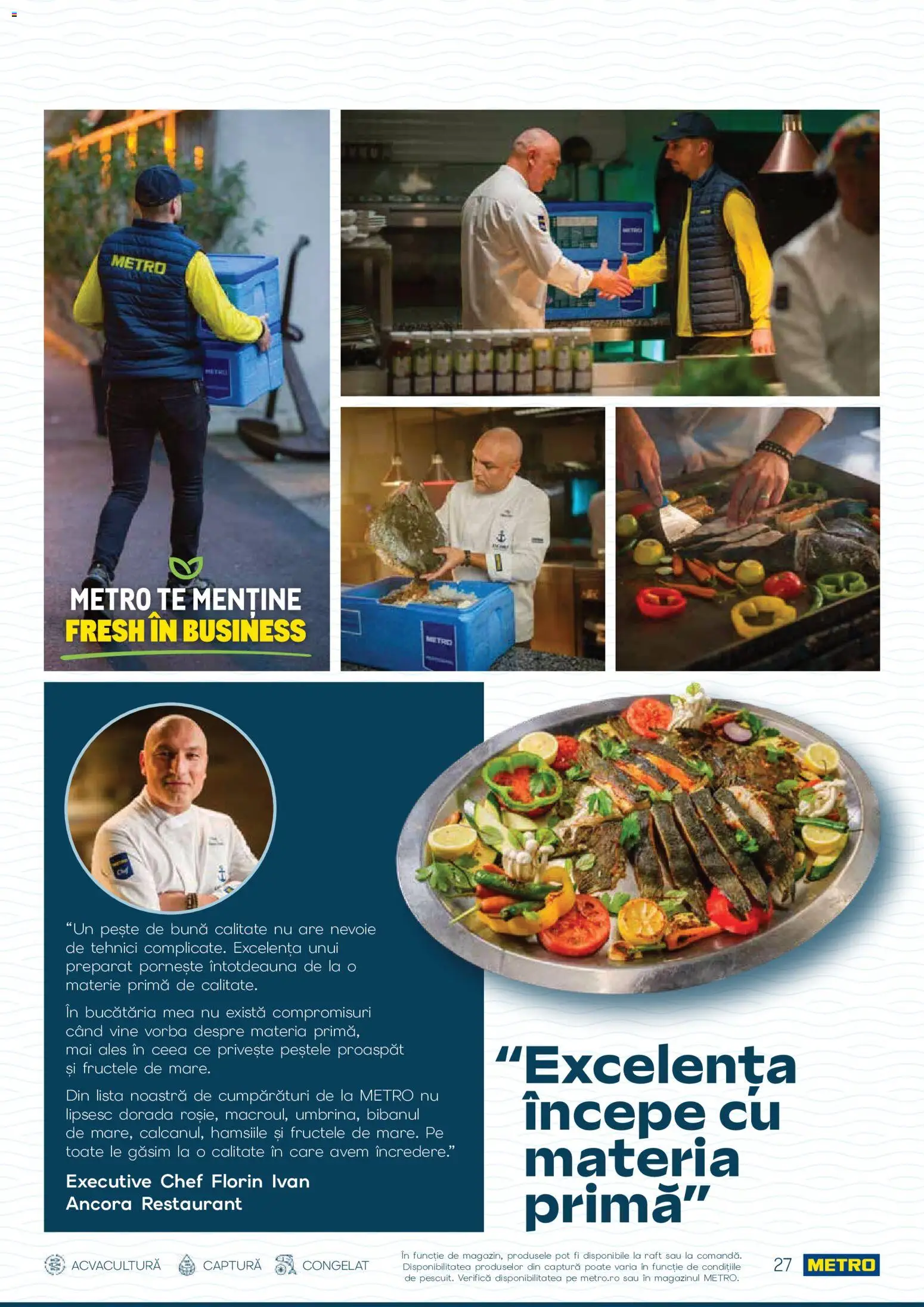 Catalog METRO 1 Octombrie - 30 Decembrie 2026 | Pagina 27 | Produse: Raft, Pește