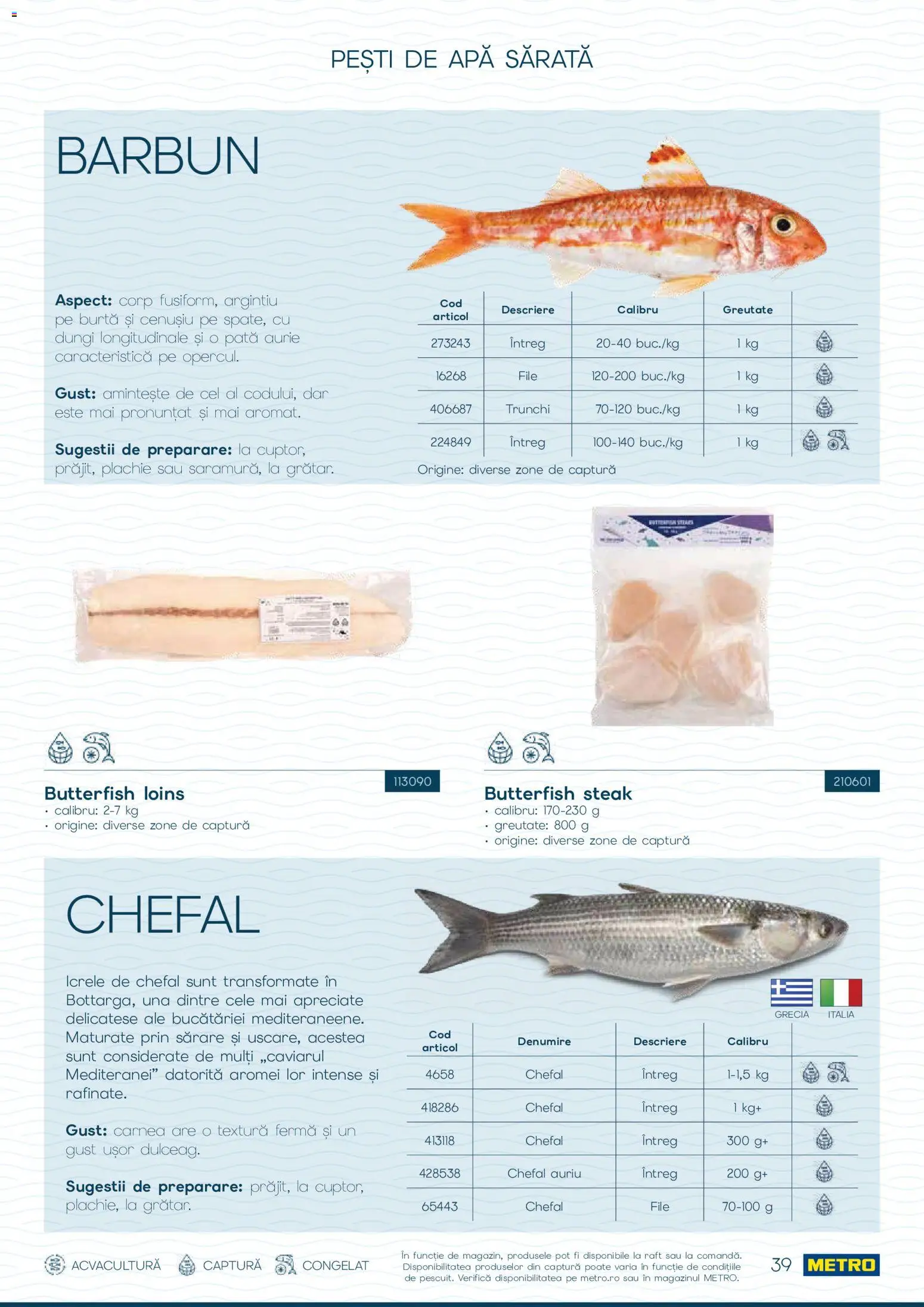 Catalog METRO 1 Octombrie - 30 Decembrie 2026 | Pagina 39 | Produse: Raft, Intense, Trunchi, Apă