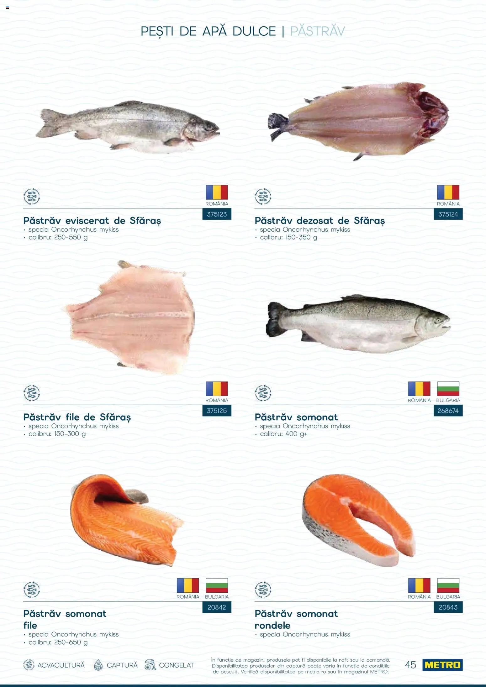 Catalog METRO 1 Octombrie - 30 Decembrie 2026 | Pagina 45 | Produse: Pastrav, Raft, Apă