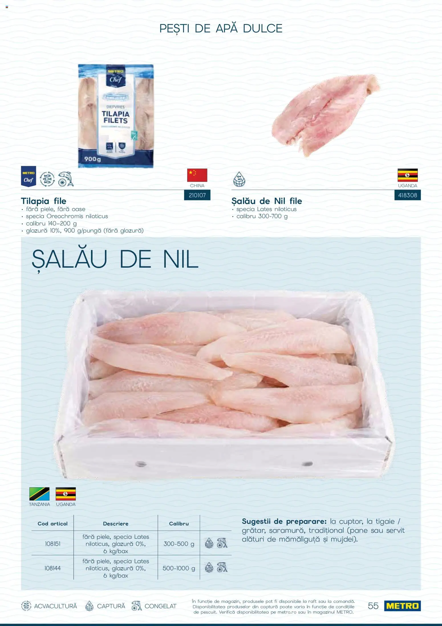 Catalog METRO 1 Octombrie - 30 Decembrie 2026 | Pagina 55 | Produse: Tigaie, Raft, Apă