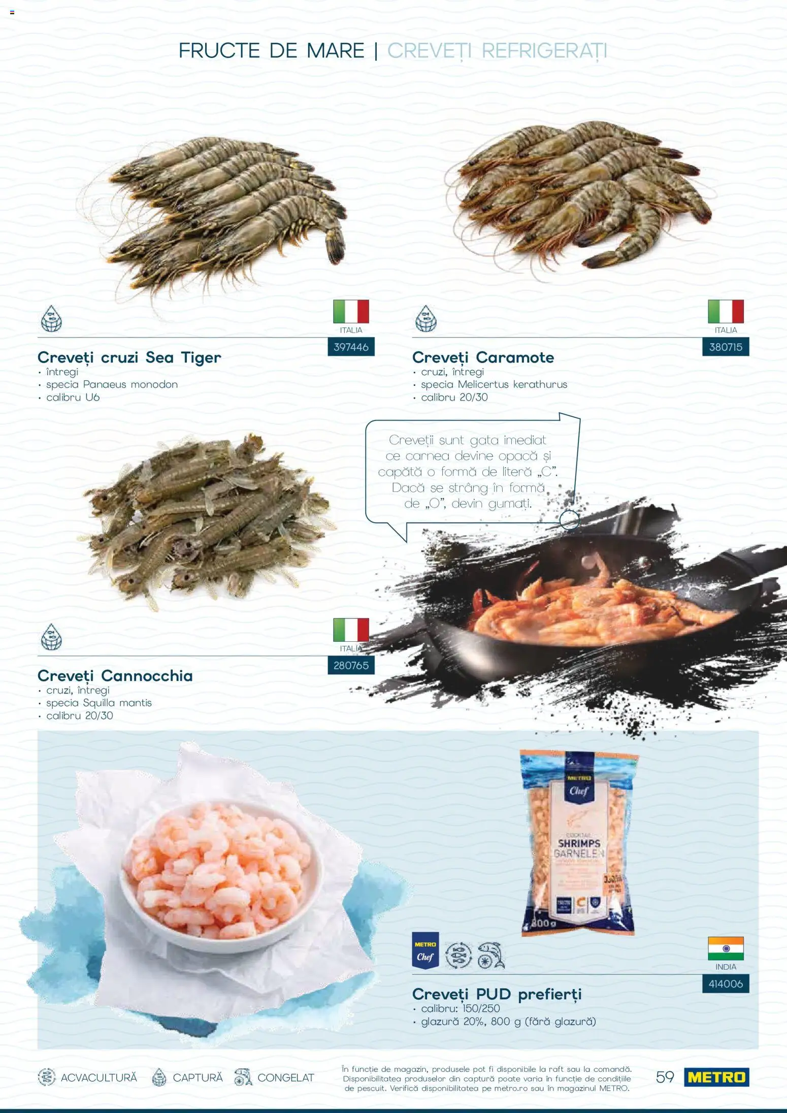Catalog METRO 1 Octombrie - 30 Decembrie 2026 | Pagina 59 | Produse: Raft, Fructe, Fructe De Mare