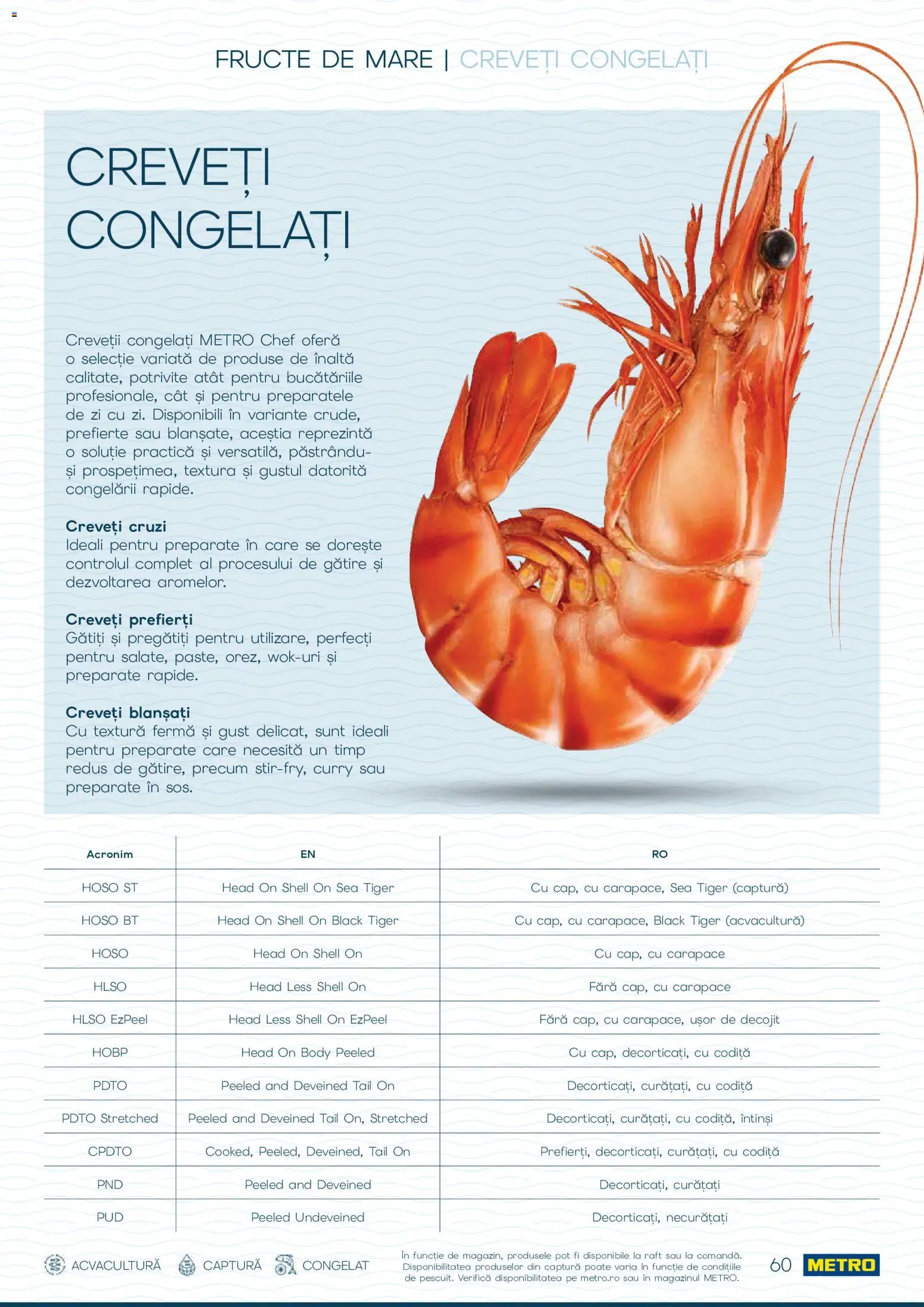 Catalog METRO 1 Octombrie - 30 Decembrie 2026 | Pagina 60 | Produse: Body, Raft, Fructe, Fructe De Mare