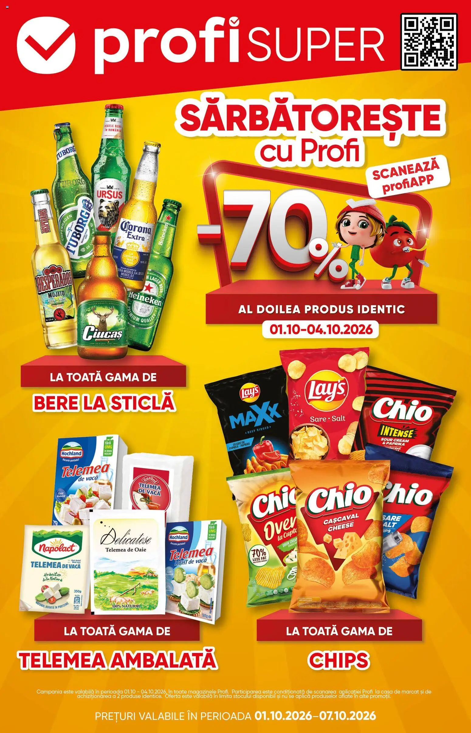 Catalog Profi 1 - 6 Octombrie 2026 | Pagina 1 | Produse: Cuptor, Bere, Intense, Sare