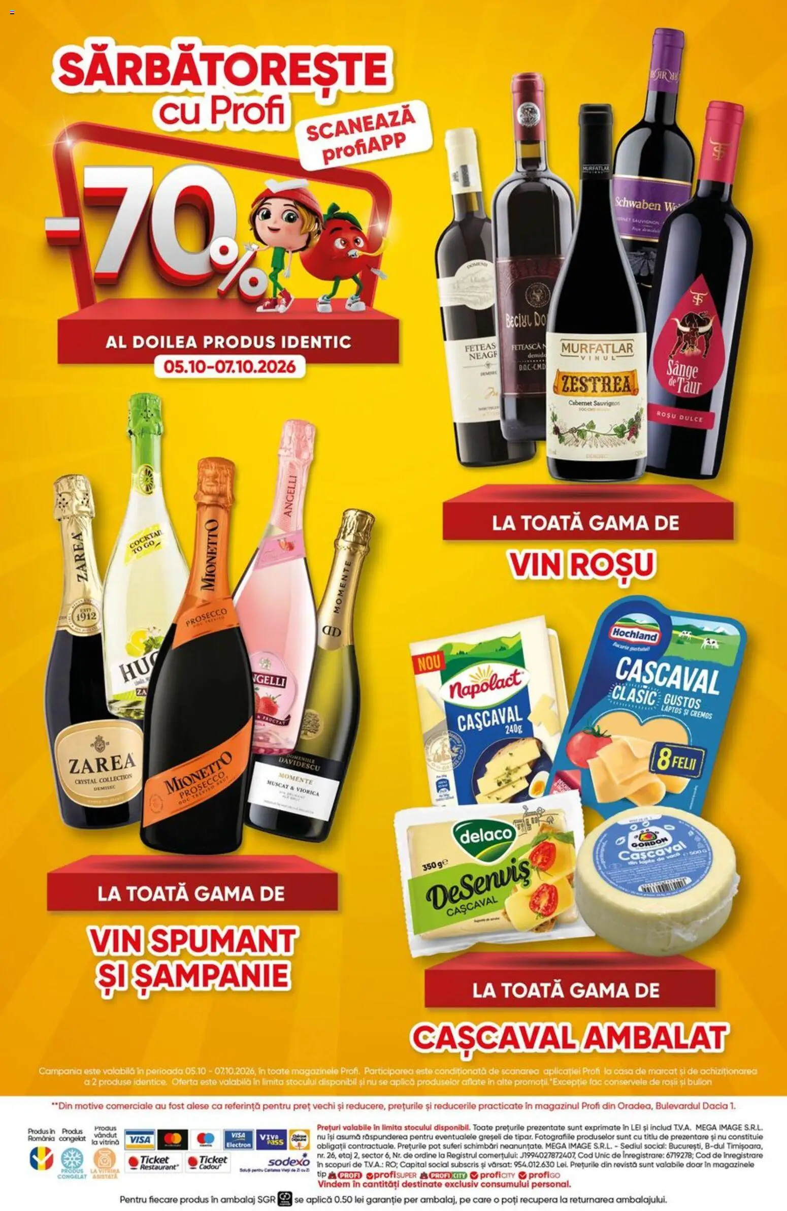 Catalog Profi 1 - 6 Octombrie 2026 | Pagina 18 | Produse: Cașcaval, Vin, Sauvignon, Roșii
