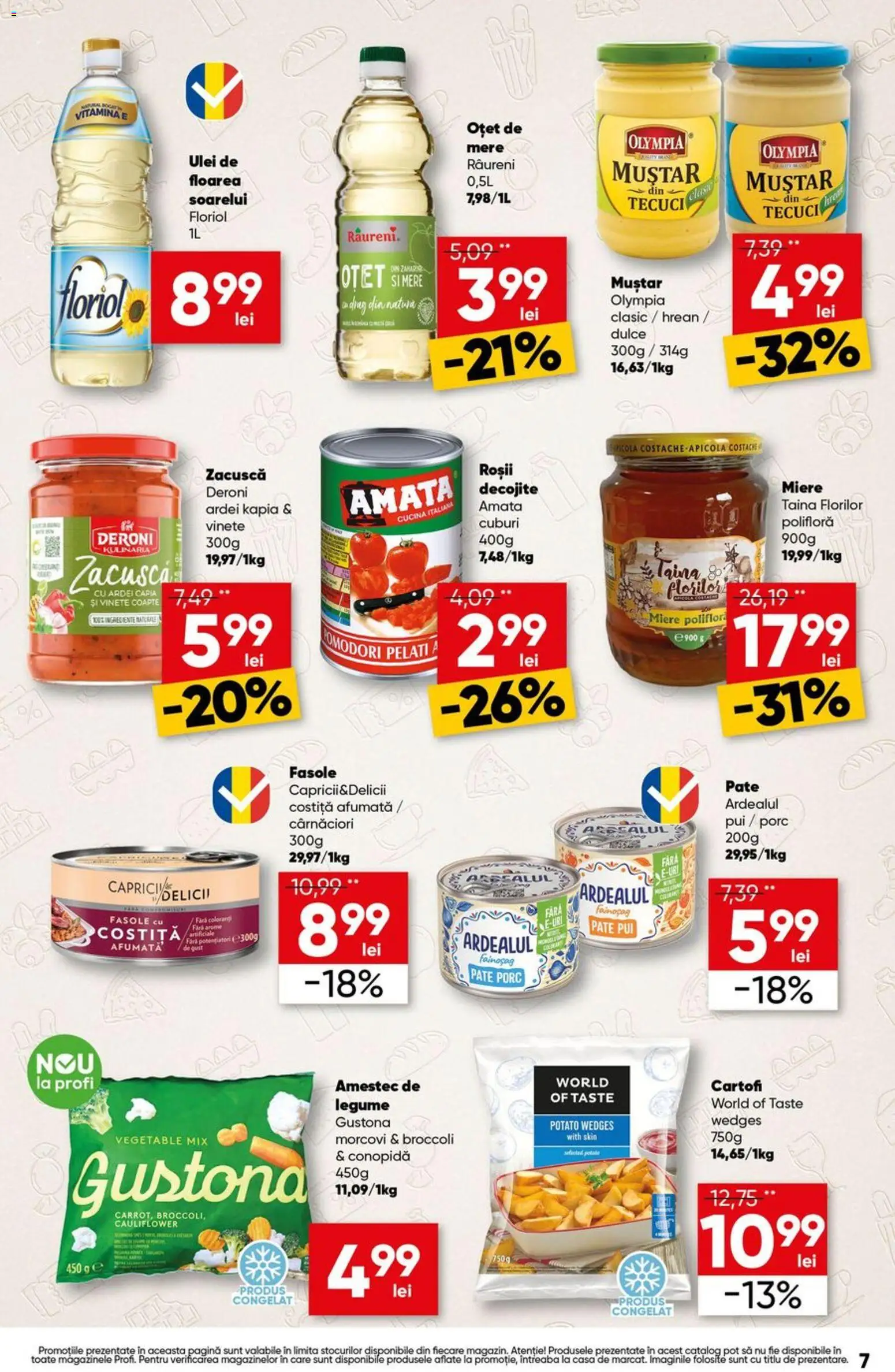 Catalog Profi 1 - 6 Octombrie 2026 | Pagina 7 | Produse: Miere, Ulei, Mere, Broccoli
