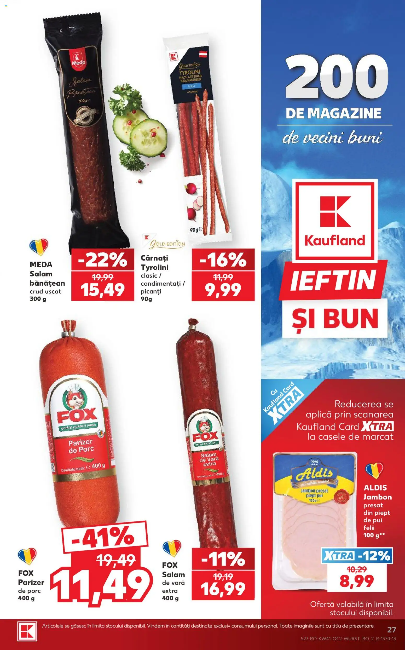 Catalog Kaufland 7 - 12 Octombrie 2026 | Pagina 27