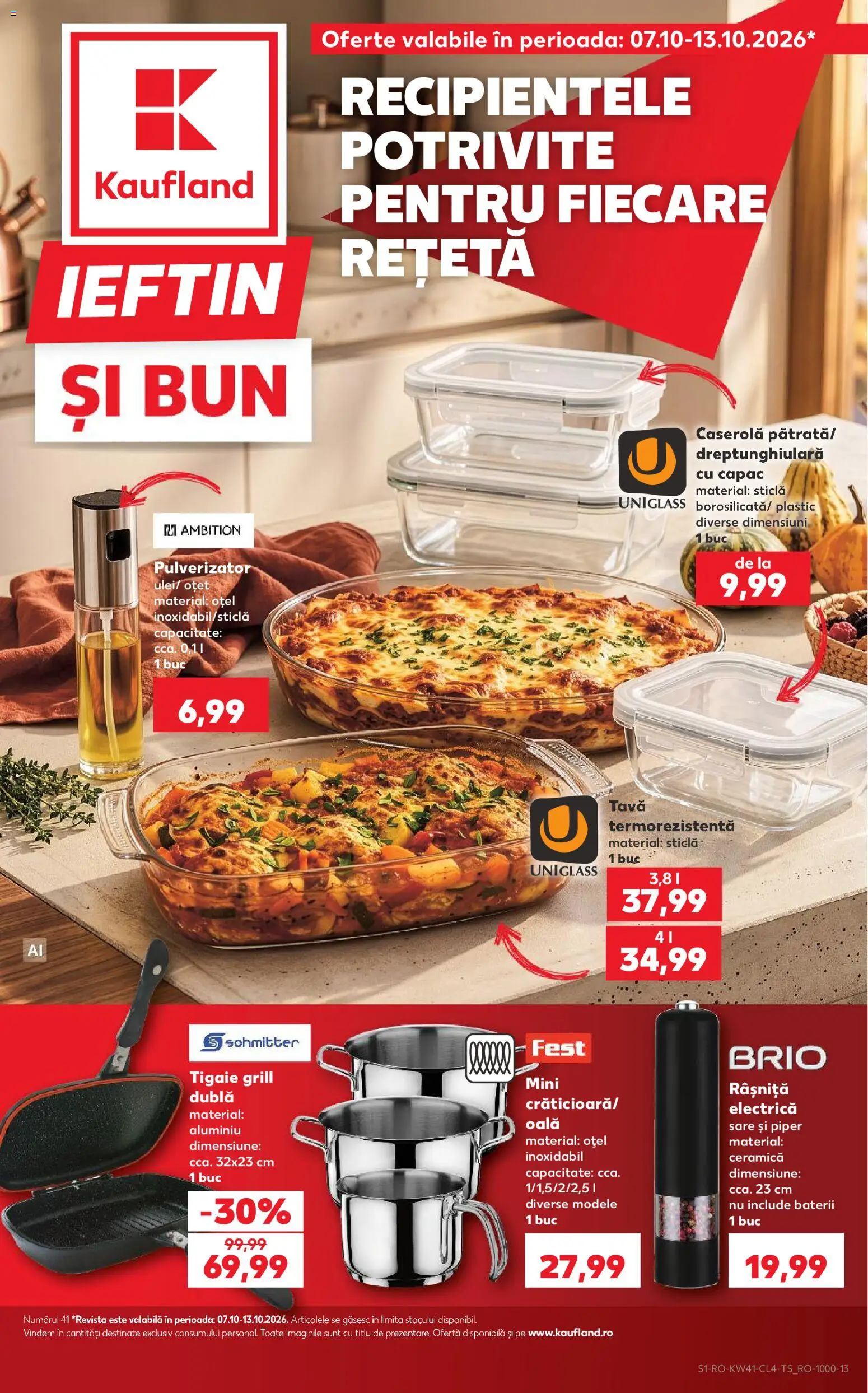 Catalog Kaufland 7 - 12 Octombrie 2026 | Pagina 1