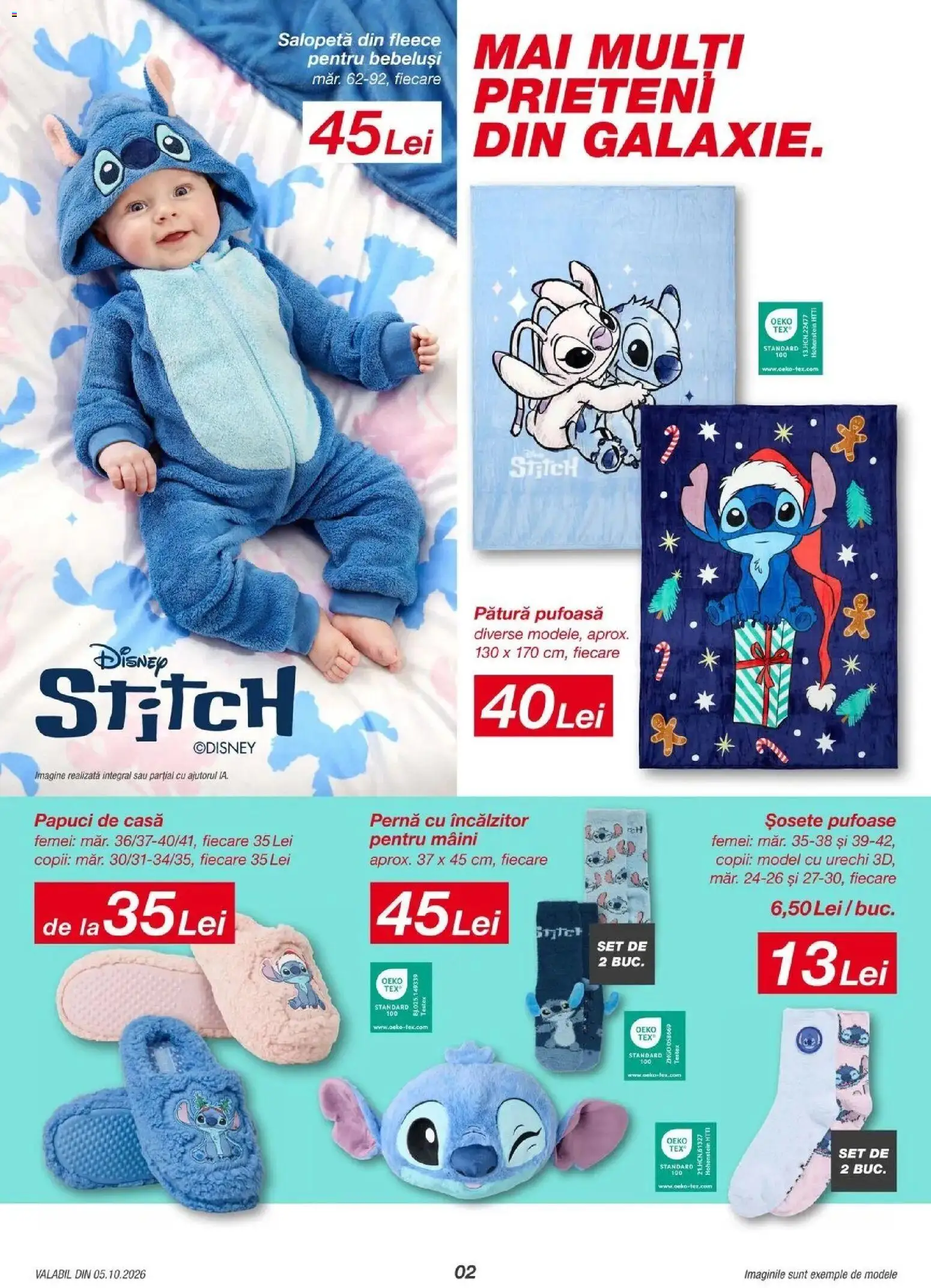 Catalog Kik 5 - 9 Octombrie 2026 | Pagina 2 | Produse: Papuci de casă, Pernă, Șosete, Papuci