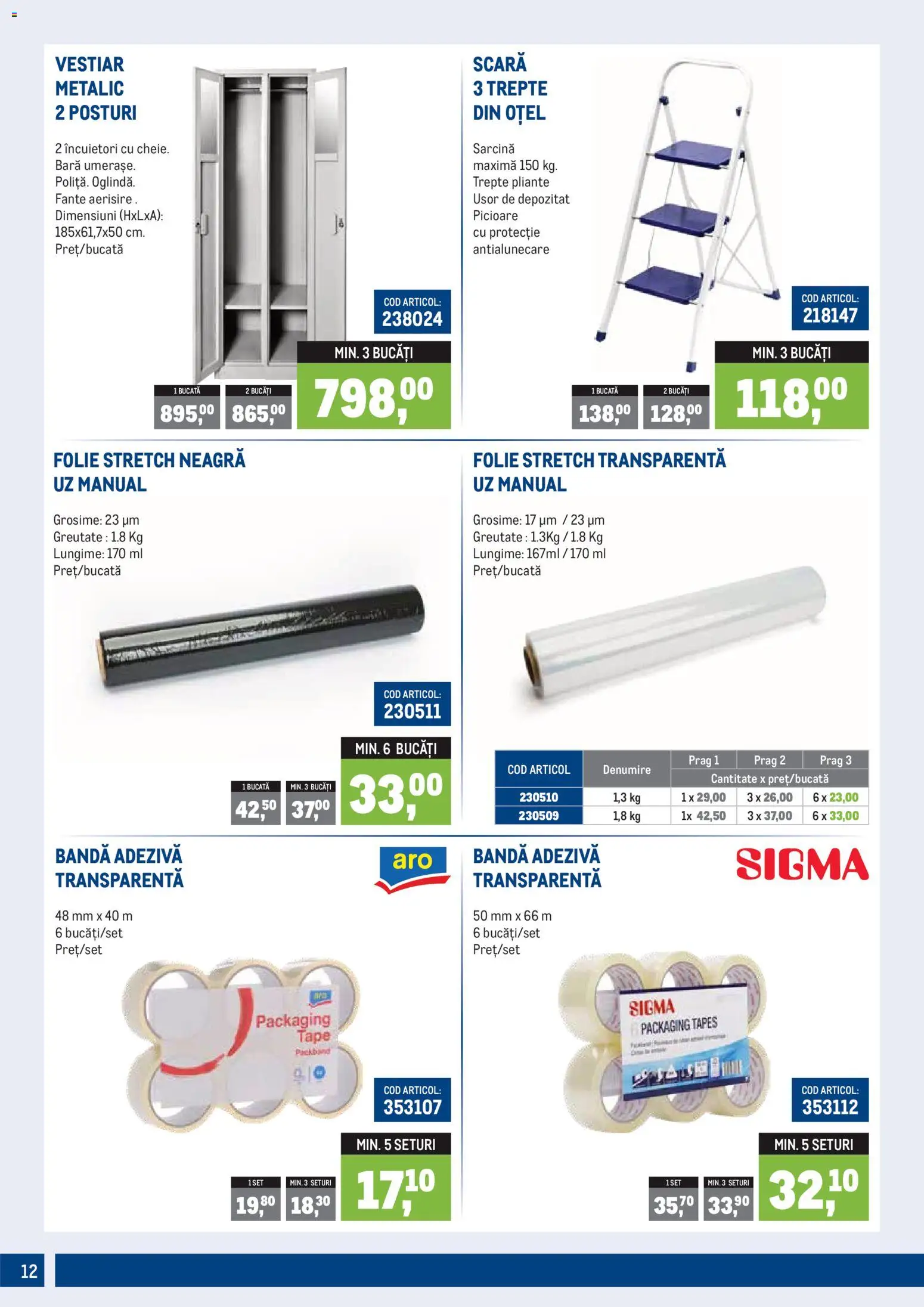 Catalog METRO 1 Octombrie 2026 - 3 Ianuarie 2027 | Pagina 12 | Produse: Scară