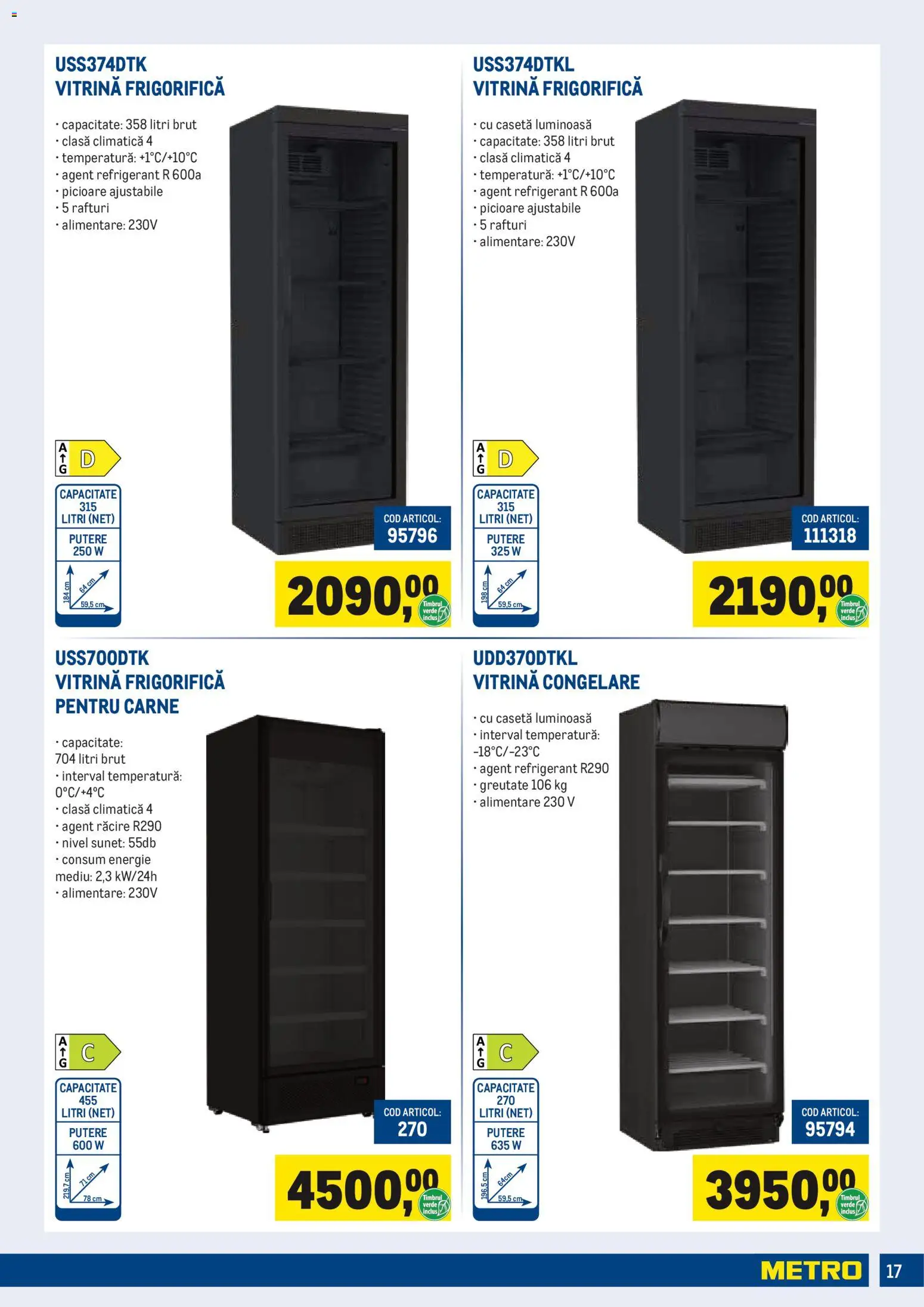 Catalog METRO 1 Octombrie 2026 - 3 Ianuarie 2027 | Pagina 17 | Produse: Vitrină