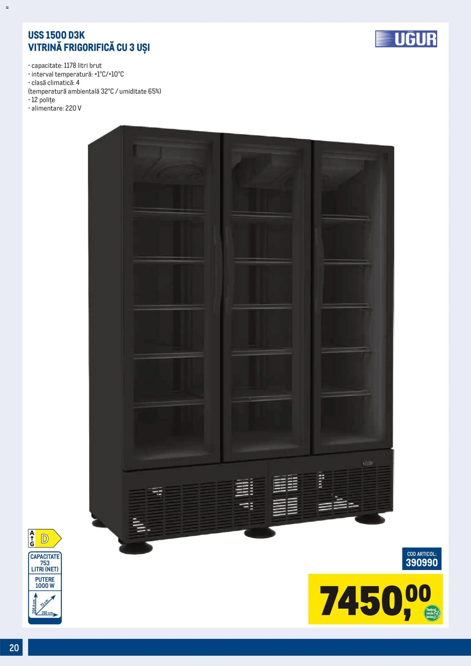 Catalog METRO 1 Octombrie 2026 - 3 Ianuarie 2027 | Pagina 20 | Produse: Vitrină
