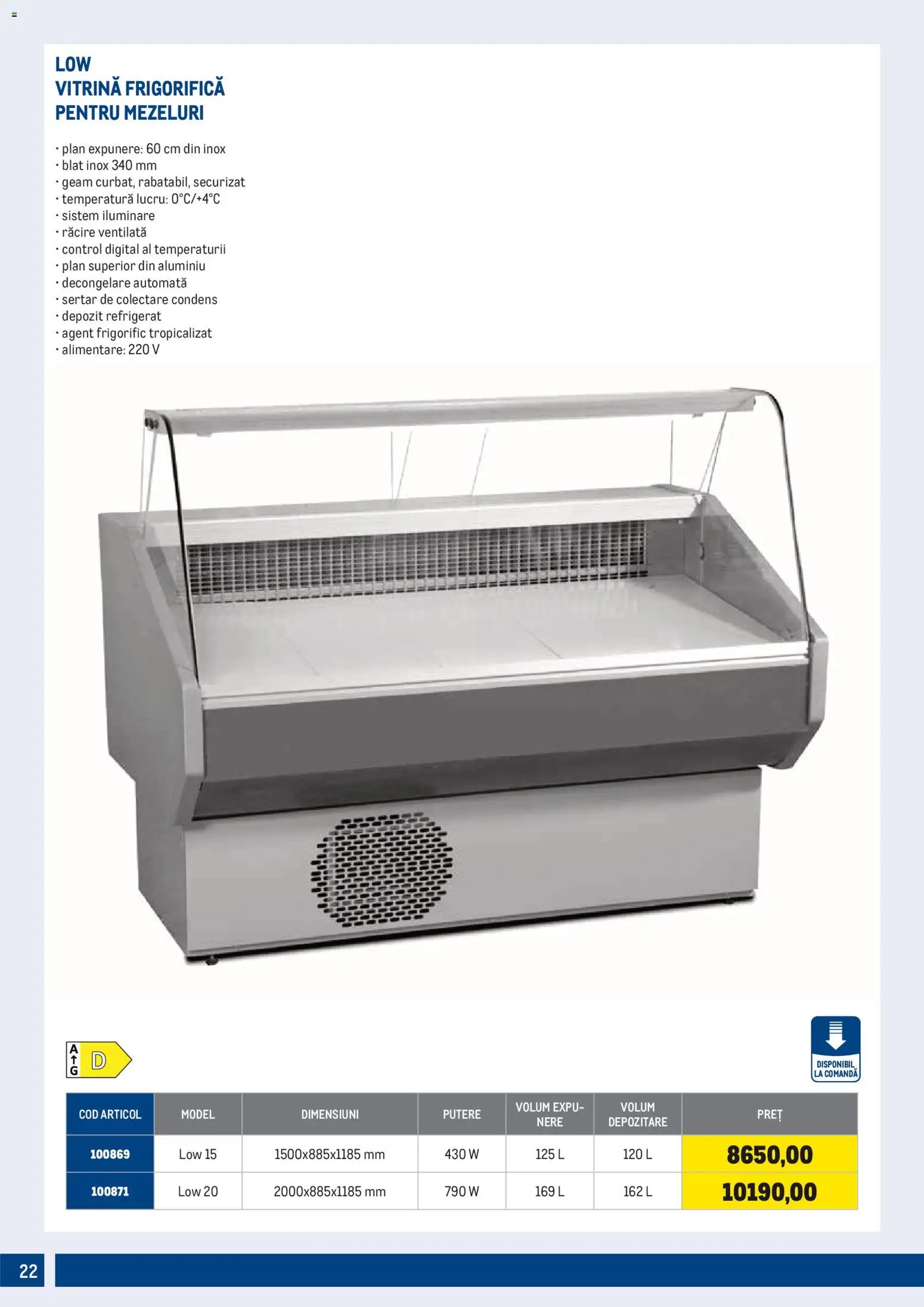 Catalog METRO 1 Octombrie 2026 - 3 Ianuarie 2027 | Pagina 22 | Produse: Vitrină, Depozitare