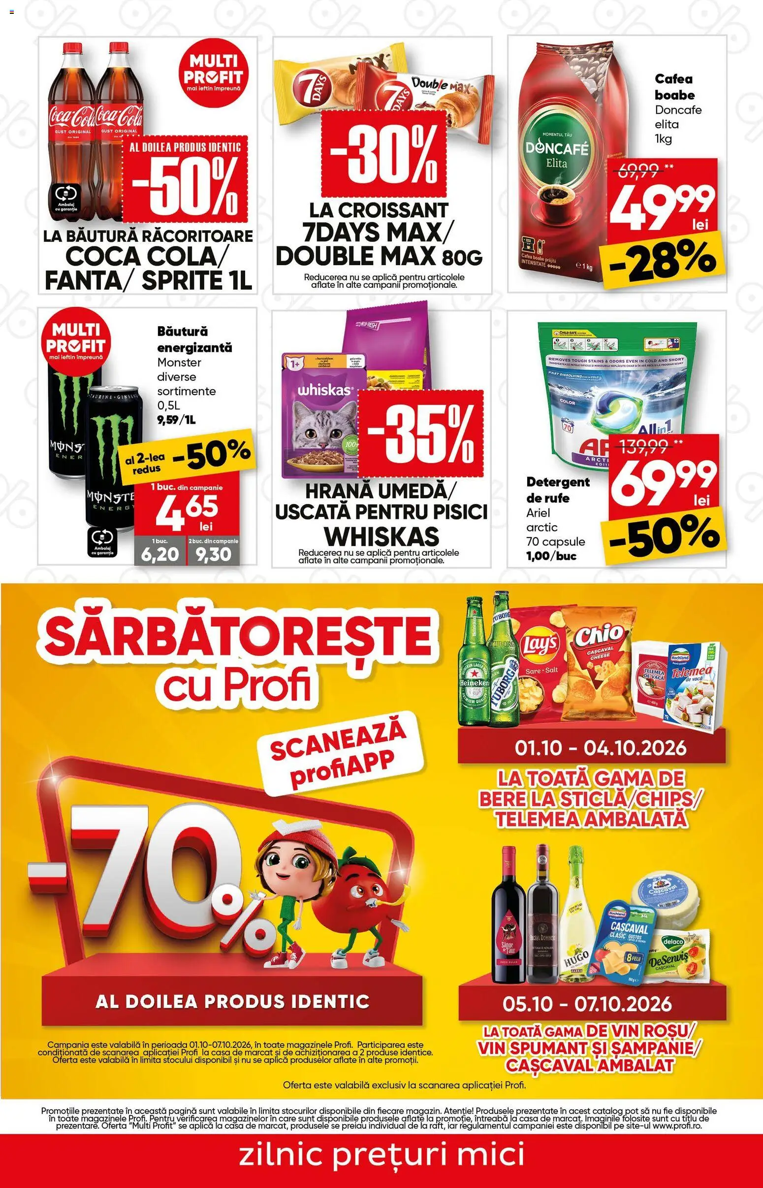 Catalog Profi 1 - 6 Octombrie 2026 | Pagina 3 | Produse: Aplică, Bautura racoritoare, Mici, Doncafe