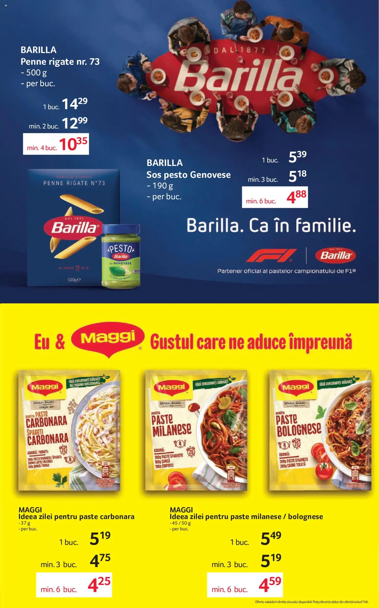 Catalog Selgros 2 - 14 Octombrie 2026 | Pagina 16 | Produse: Barilla, Șuncă, Carne tocată, Paste