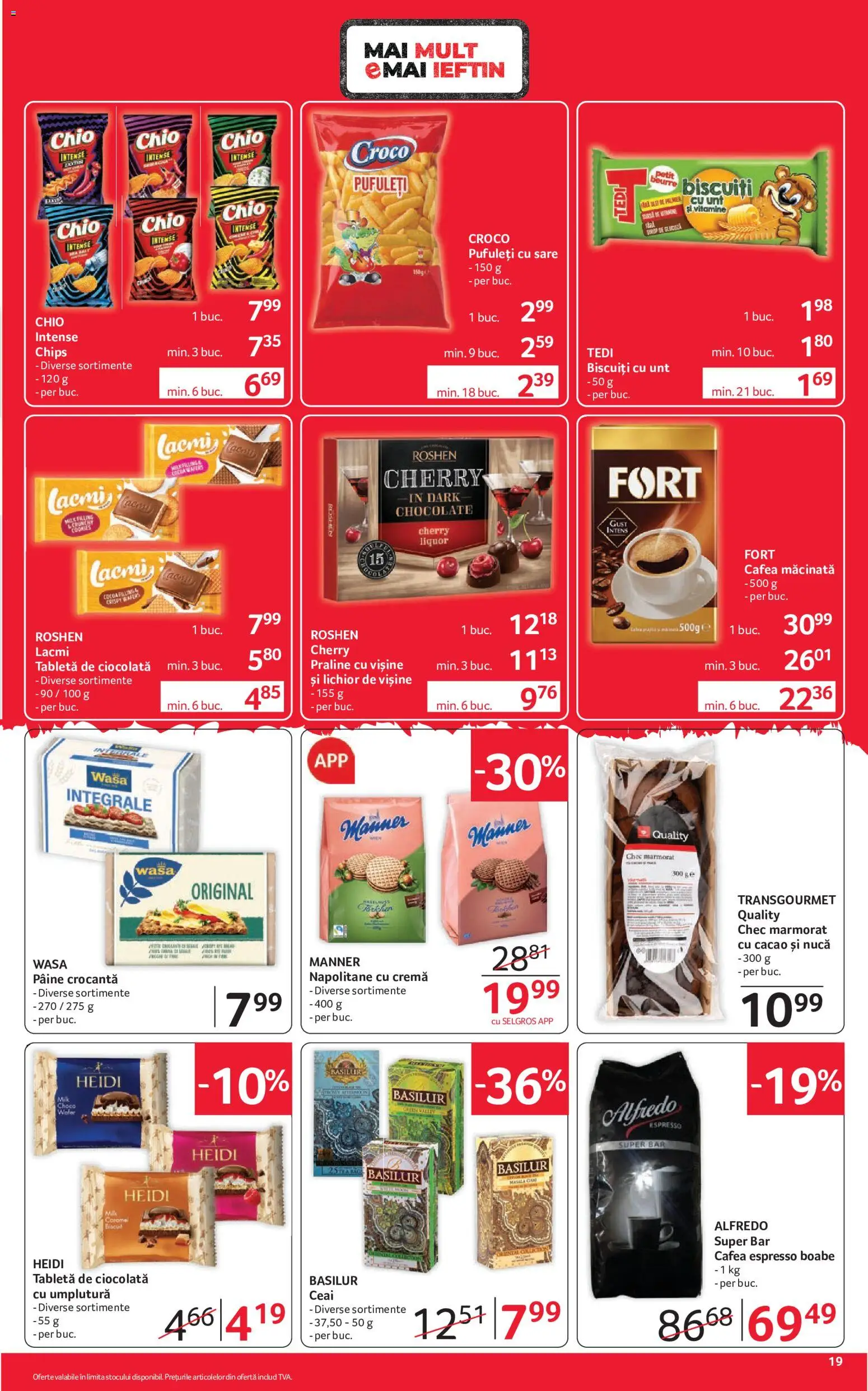 Catalog Selgros 2 - 14 Octombrie 2026 | Pagina 19 | Produse: Praline, Cafea, Intense, Cacao