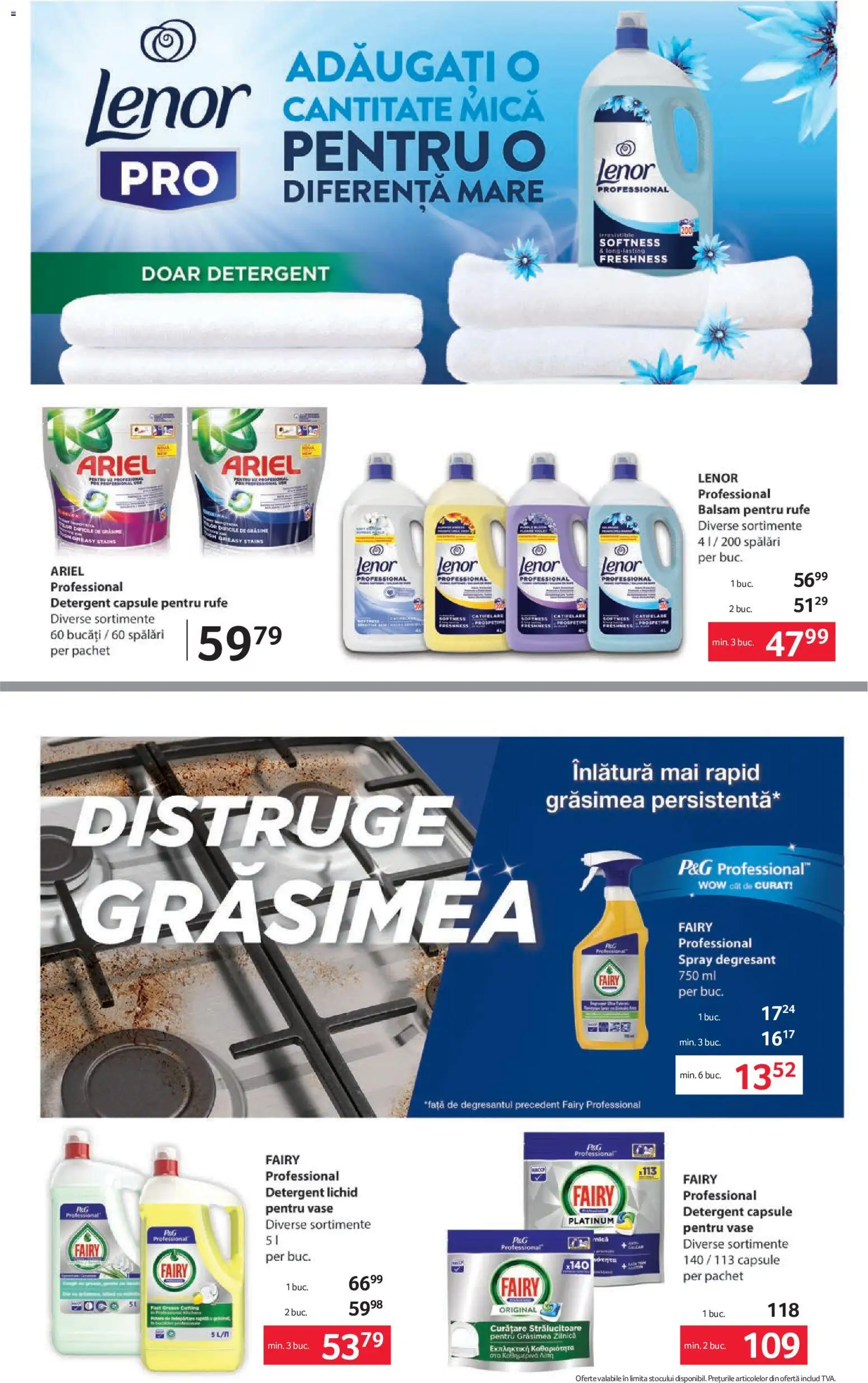 Catalog Selgros 2 - 14 Octombrie 2026 | Pagina 28 | Produse: Detergent Capsule, Balsam, Balsam pentru rufe, Detergent
